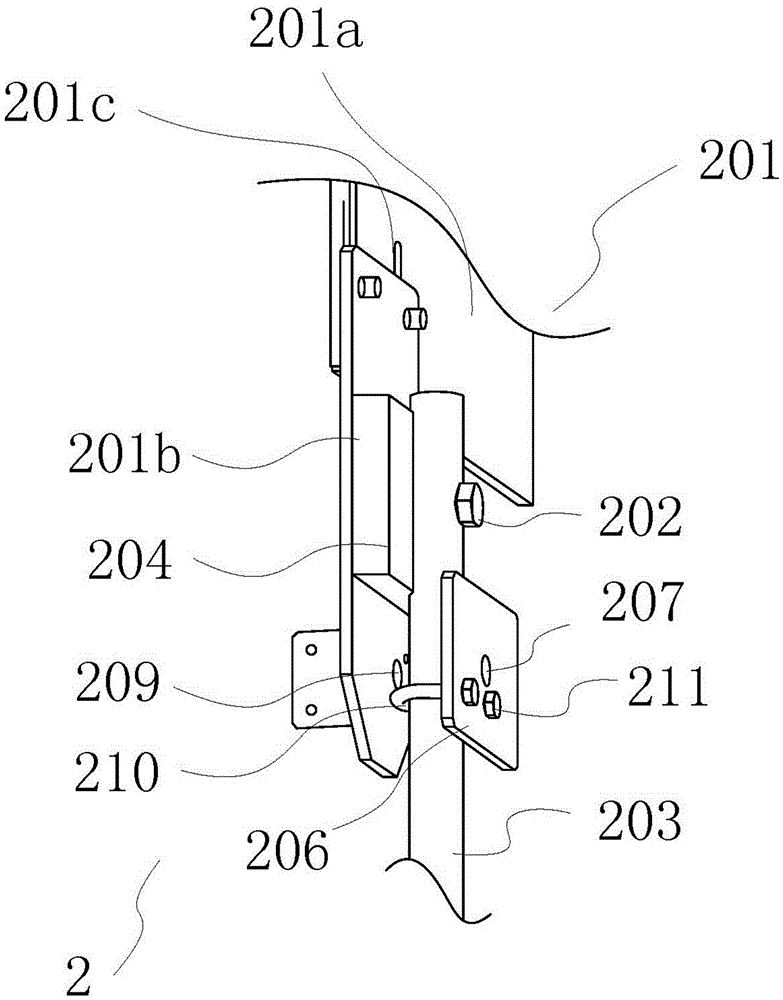 Mechanical width detection unit and appearance detector