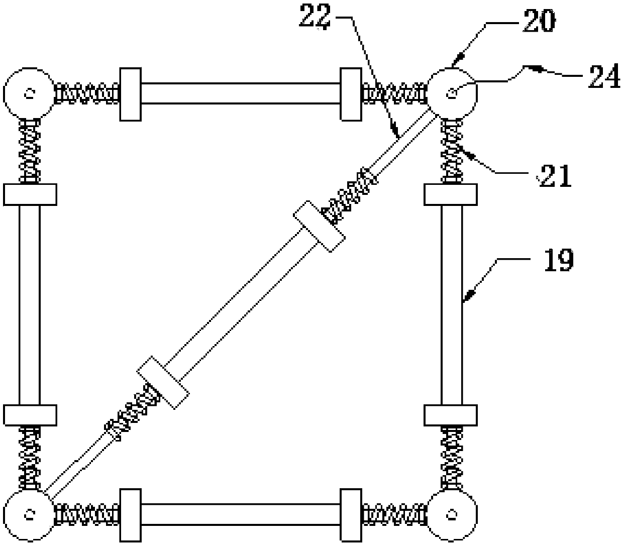 Concrete structure combined strain monitoring unit and concrete state evaluation method