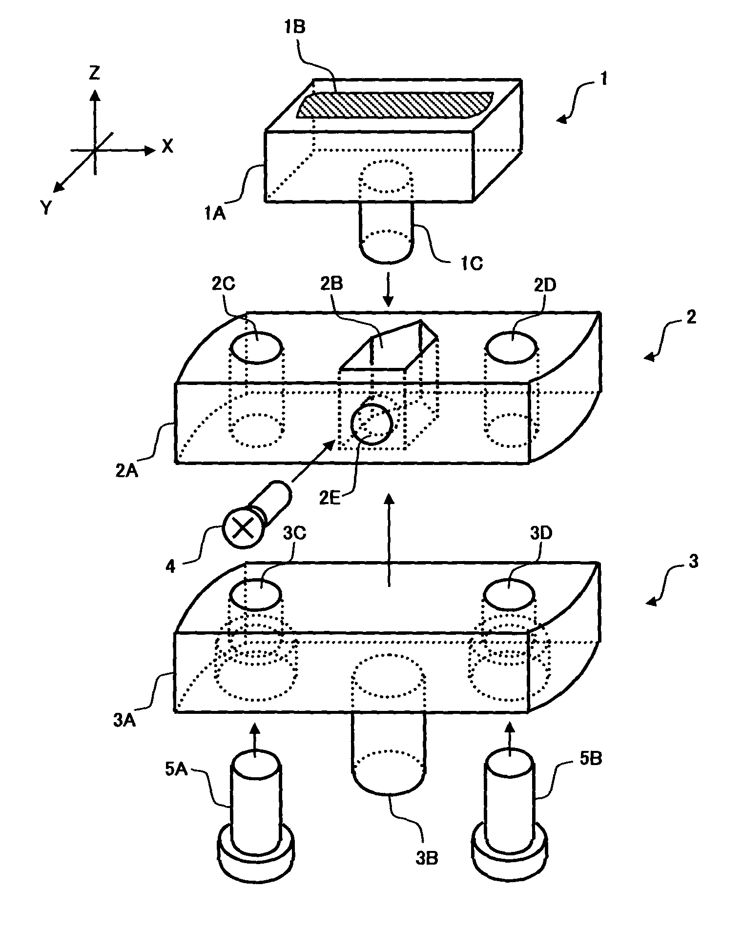 Mirror fixing method and optical apparatus