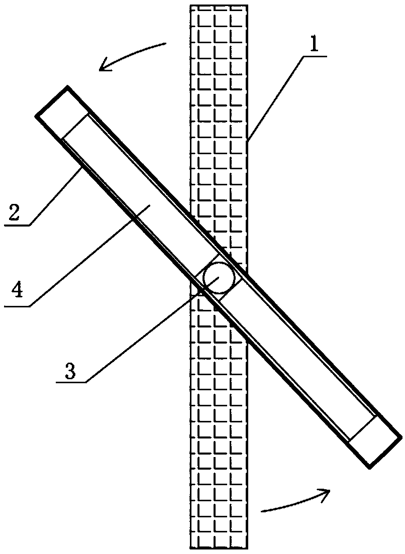 Rotary soundproof window