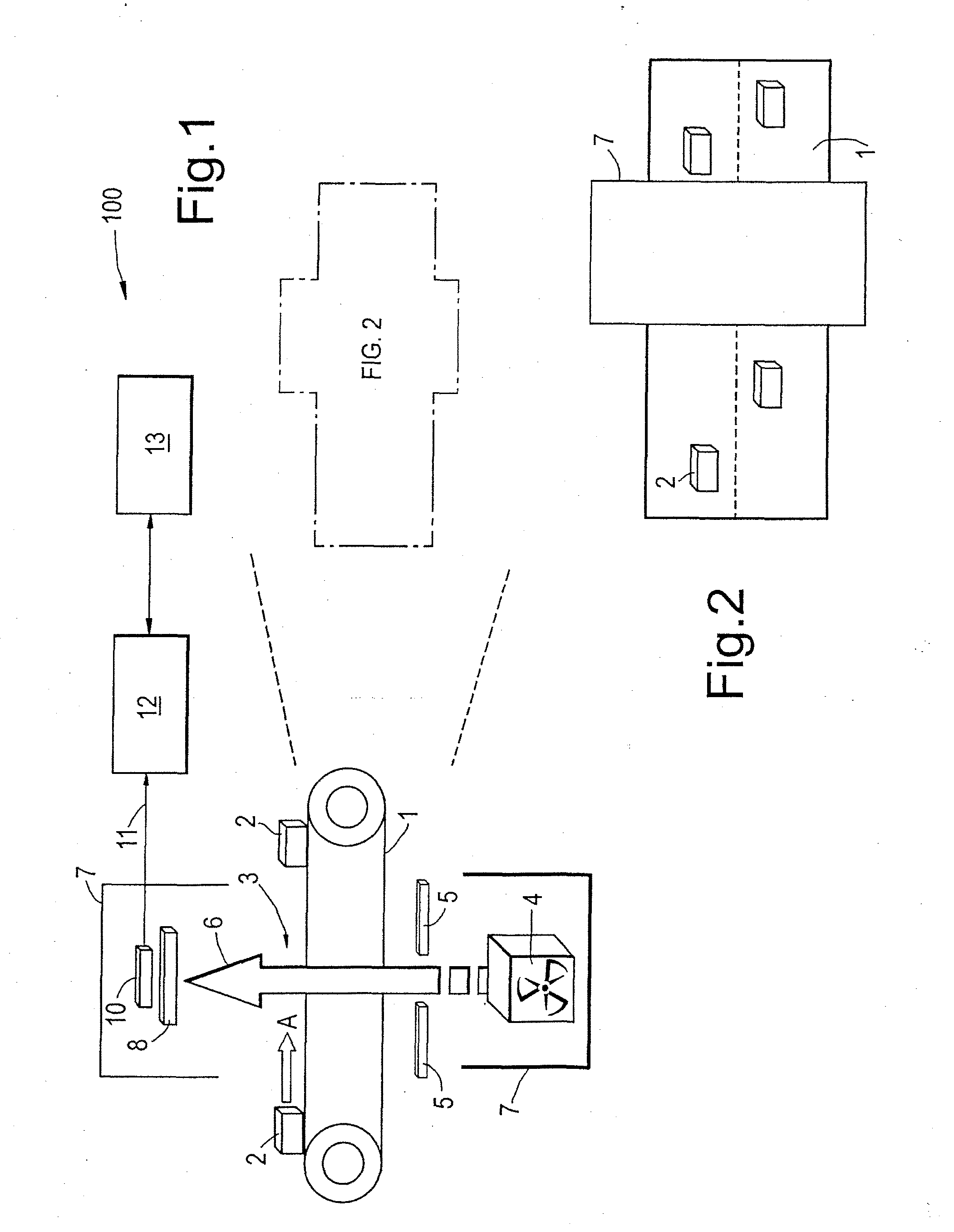 Inspection apparatus and method using penetrating radiation