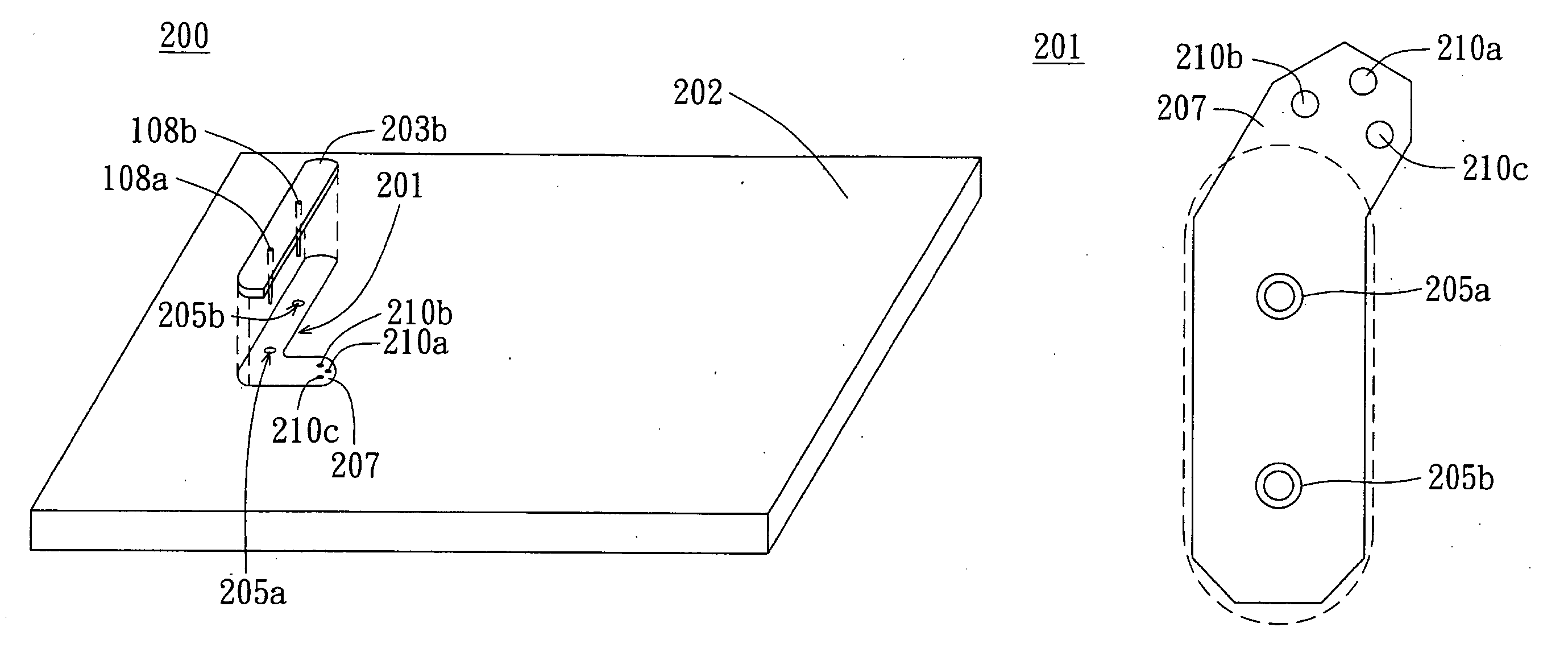 Printed circuit board assembly and method for preventing EMI of crystal oscillator thereof