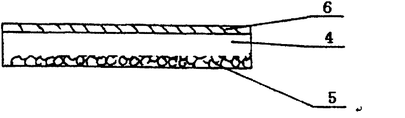 Carbonless copying paper with guard wires and making method thereof