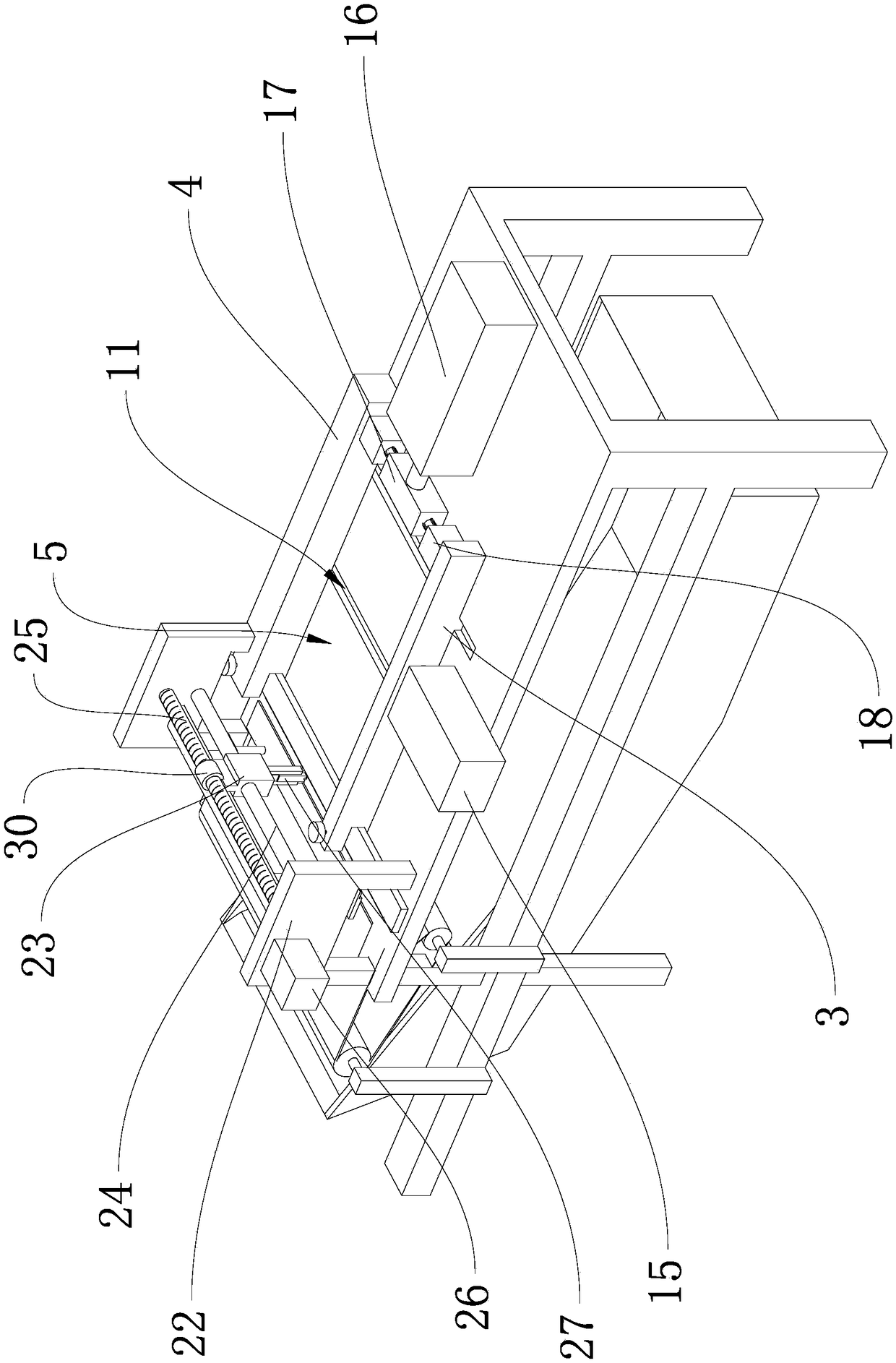 Splitting device for LED aluminum substrate