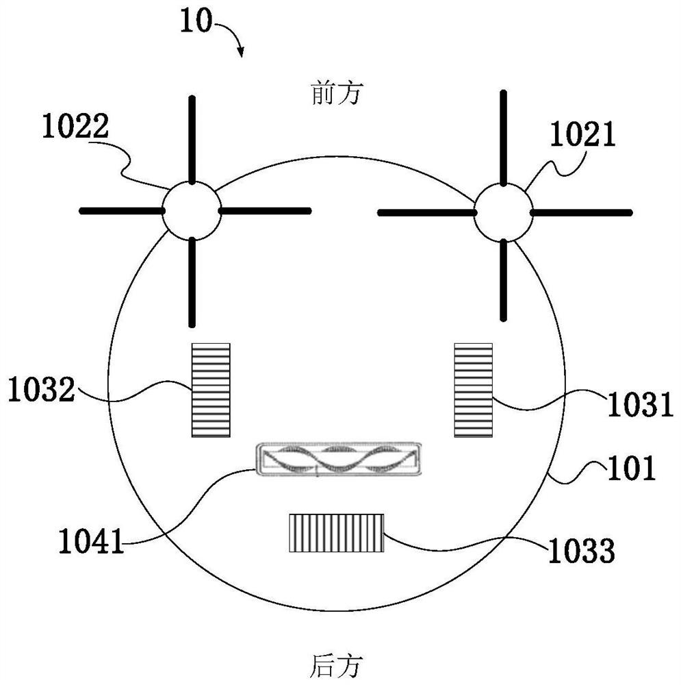 Cleaning robot and method for controlling the cleaning robot