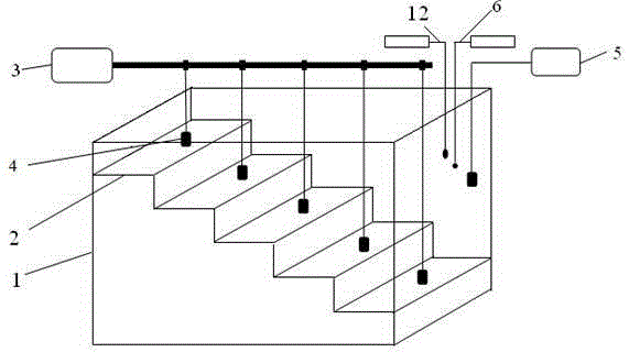 A device for simulating the impact of water level changes on the risk of release of nitrogen, phosphorus and heavy metals from sediments