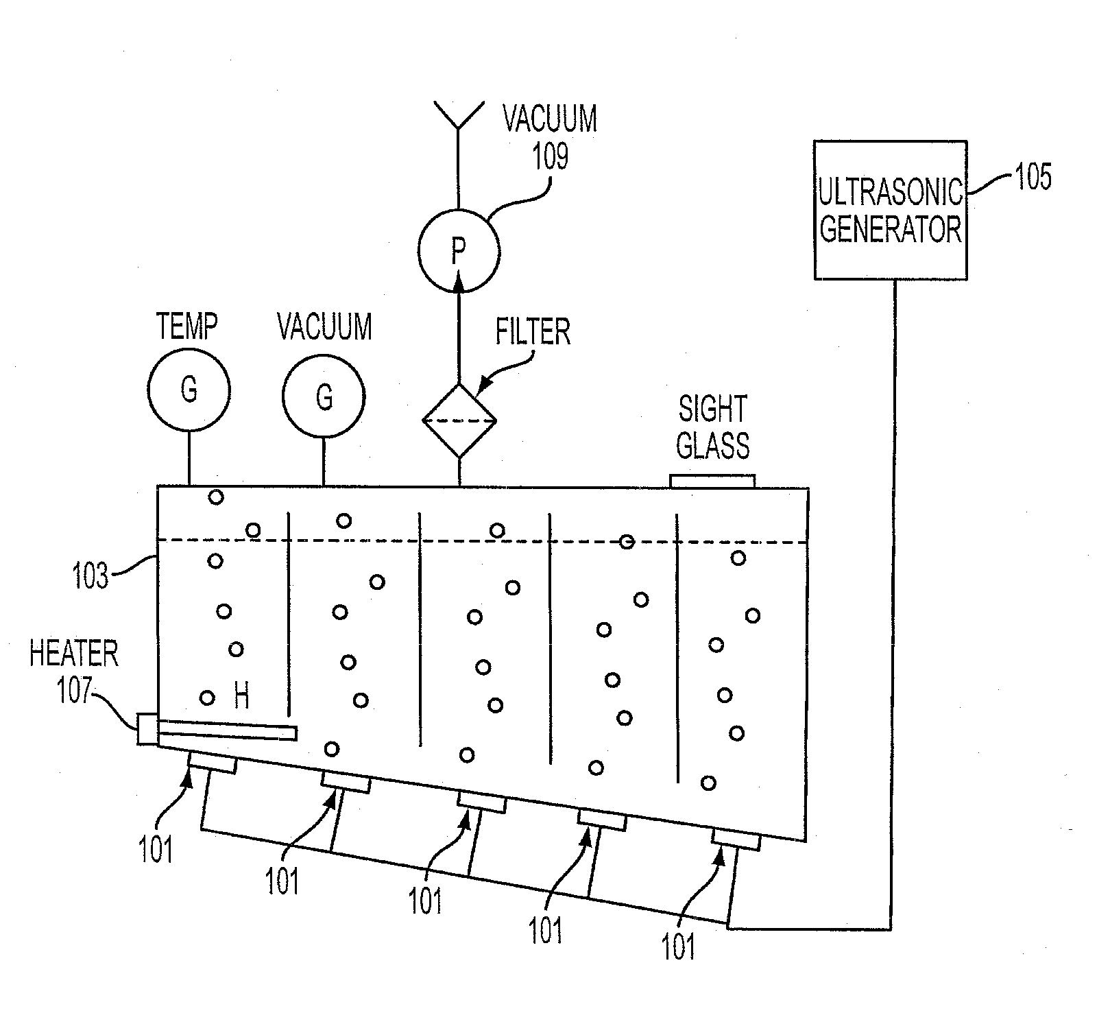 Batch Degassing of Dielectric Oil with Vacuum Sonication