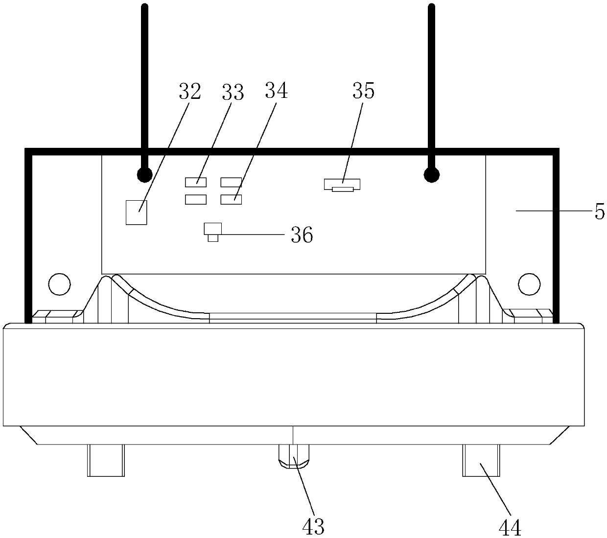 Indoor movable navigation robot