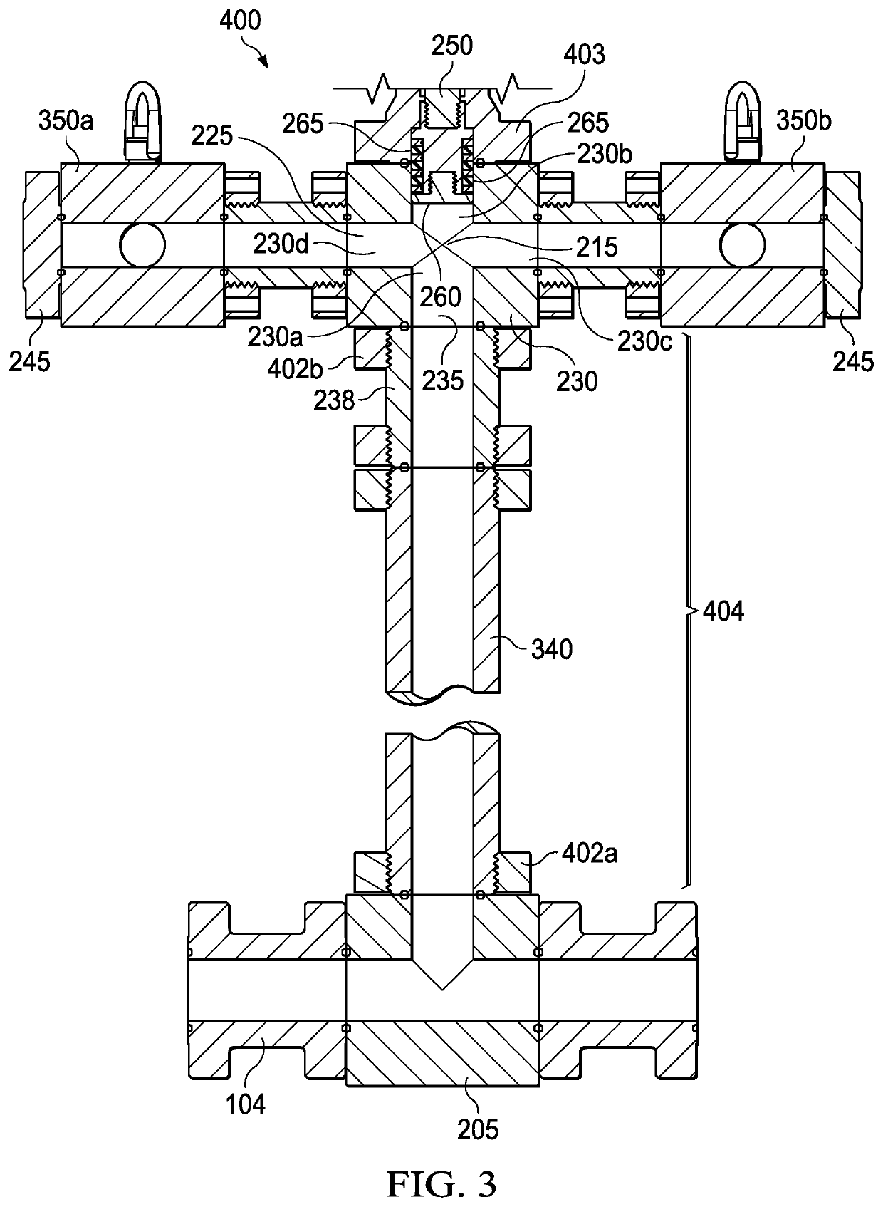 Frac manifold and connector