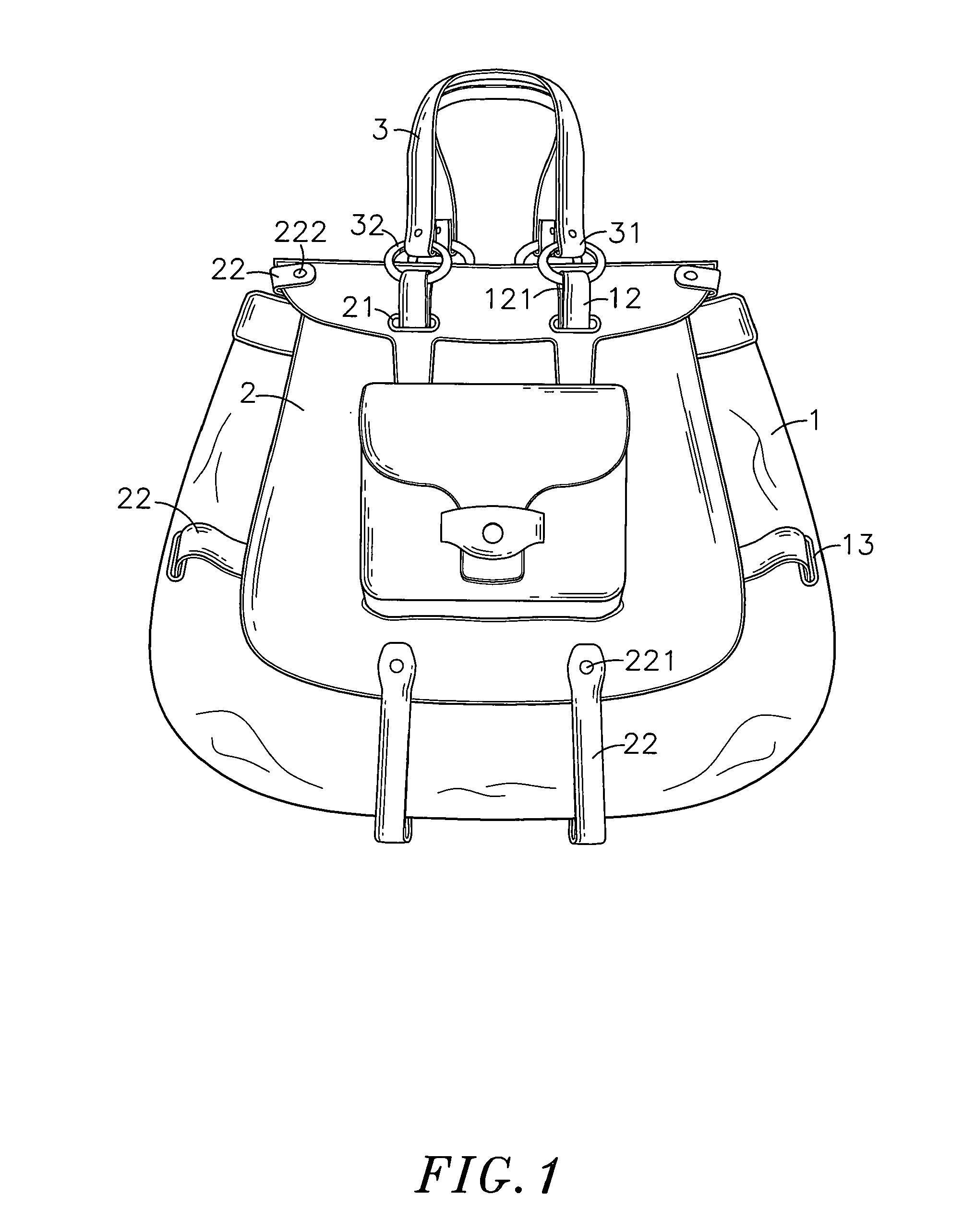 Handbag structure