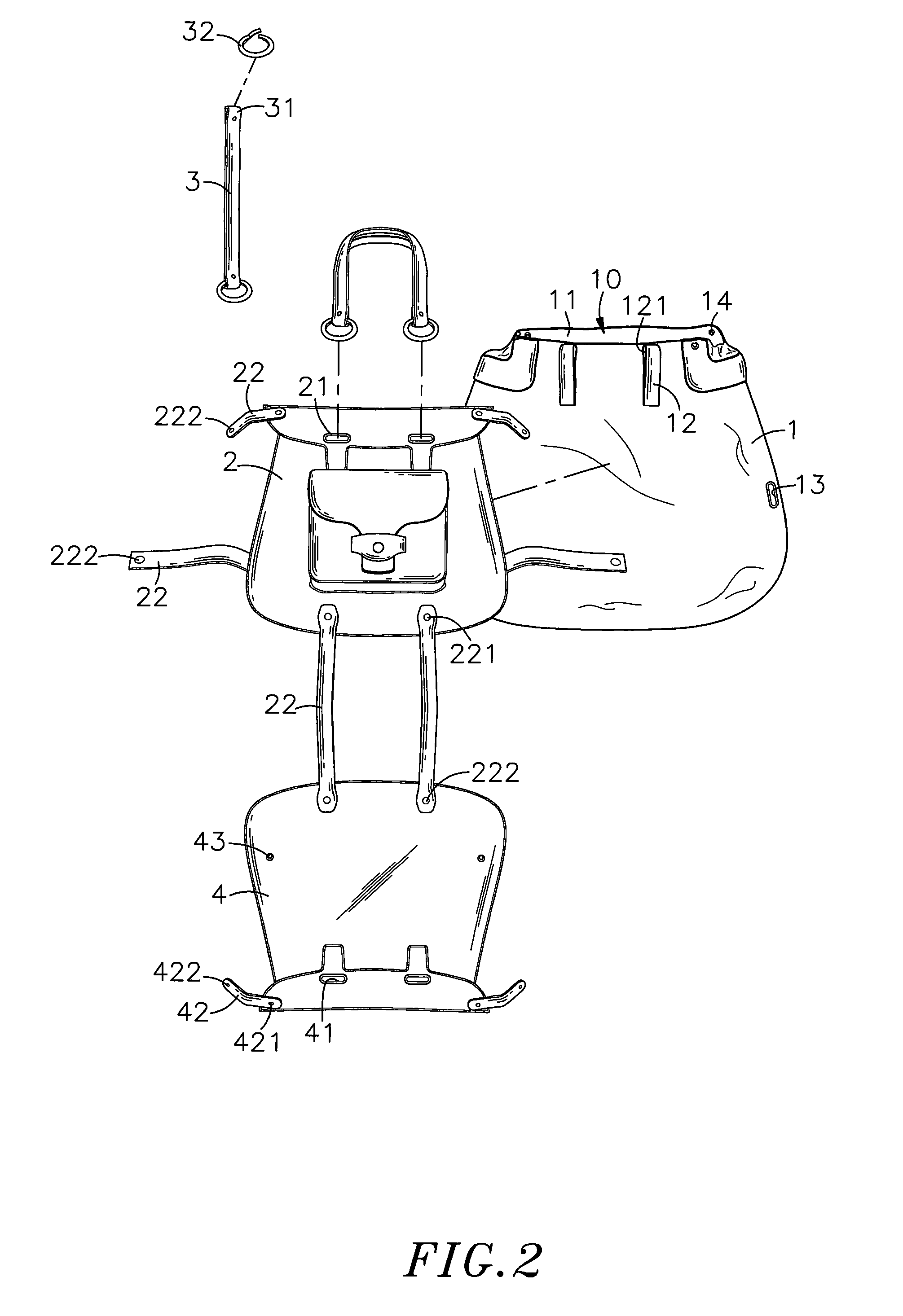 Handbag structure