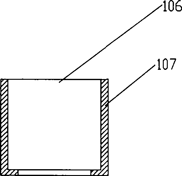 Extrusion forming mold for cylinder with rib-equipped inner and outer special-shaped surfaces