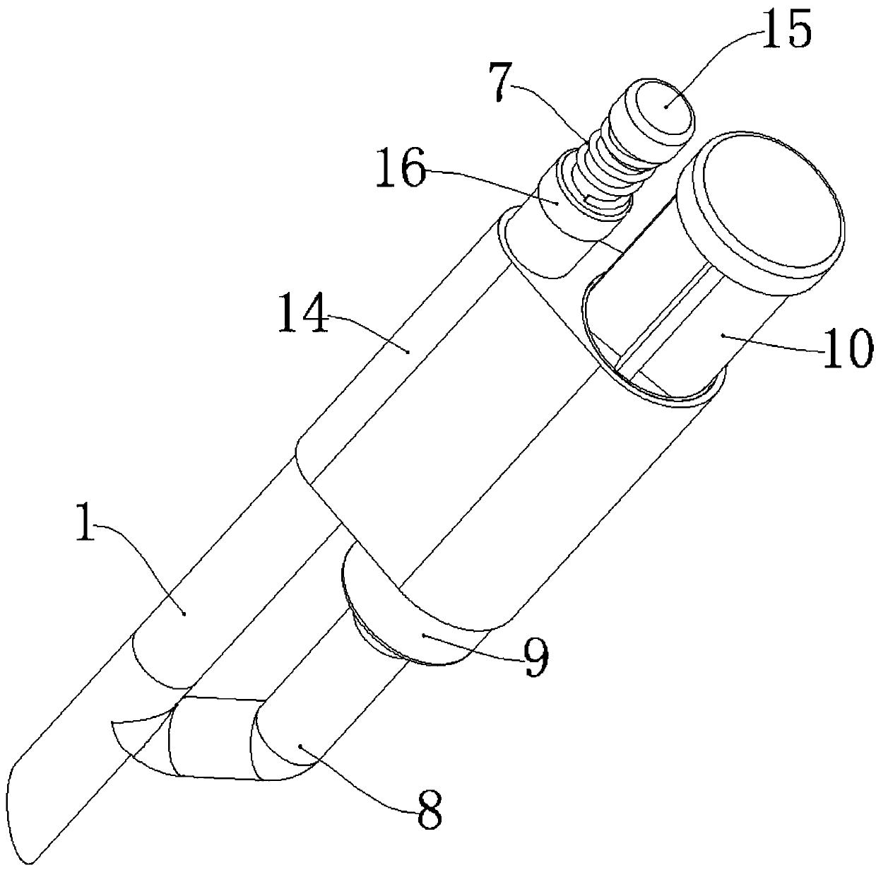 Negative-pressure biopsy sampler used for minimally invasive surgery for breast tumors