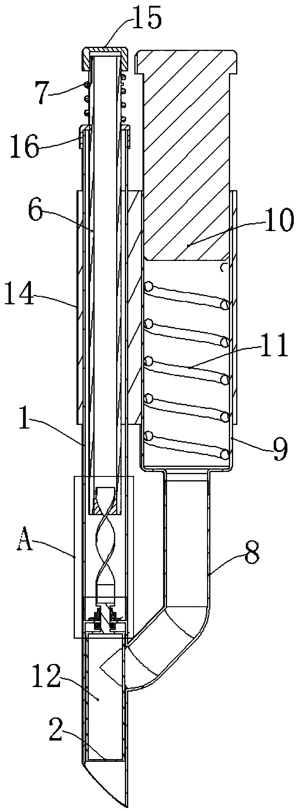 Negative-pressure biopsy sampler used for minimally invasive surgery for breast tumors