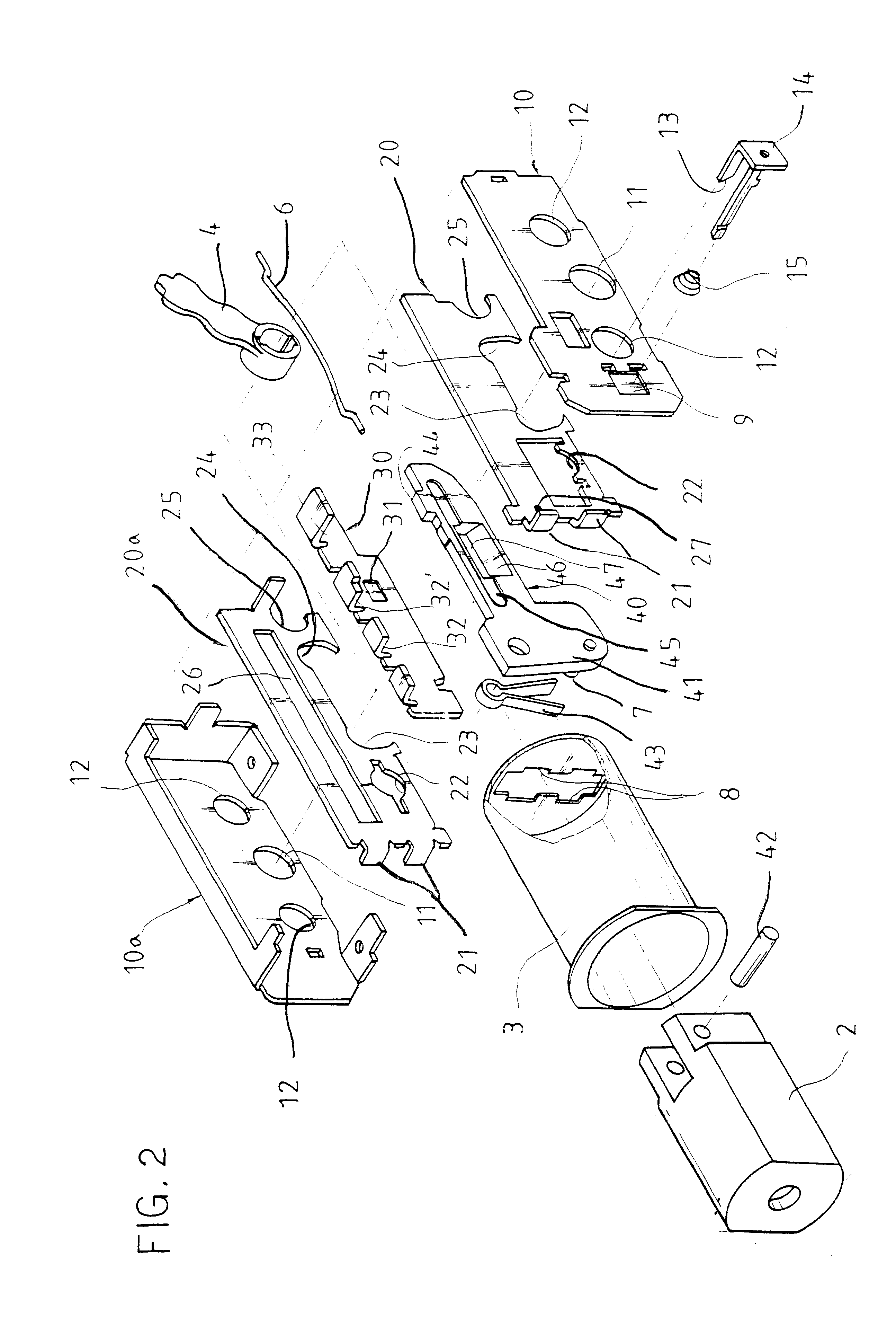 Backset adjustment structure of dead bolt assembly for door lock