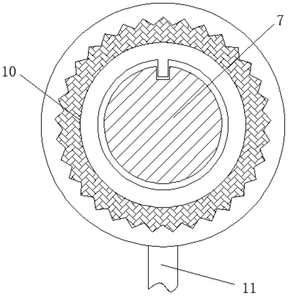 Dust removal device for solar power generation based on gear transmission principle