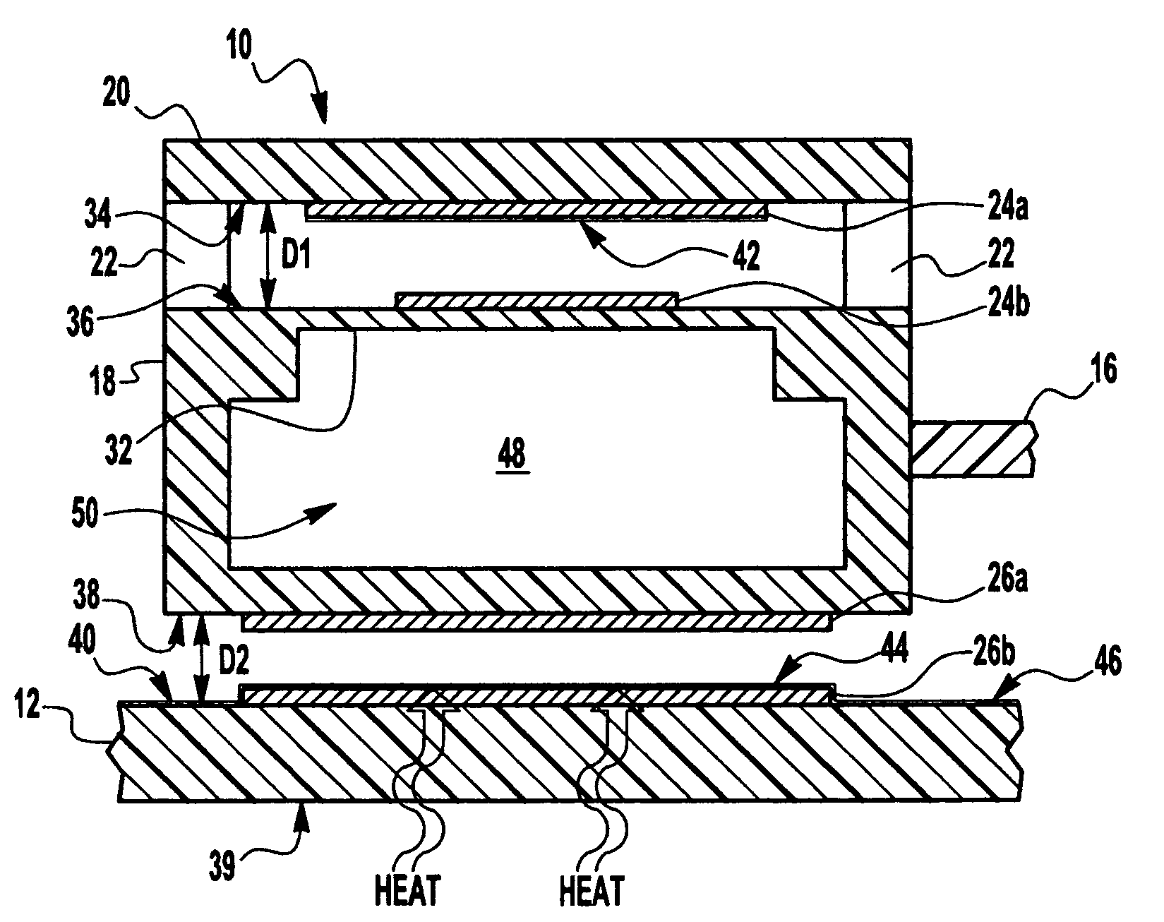 MEMS closed chamber heat engine and electric generator