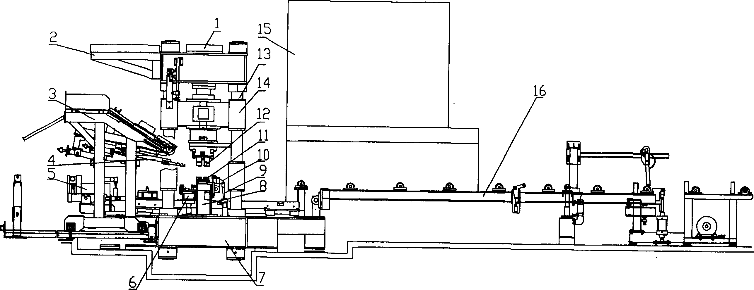 Steel checkerboard pressure welding machine