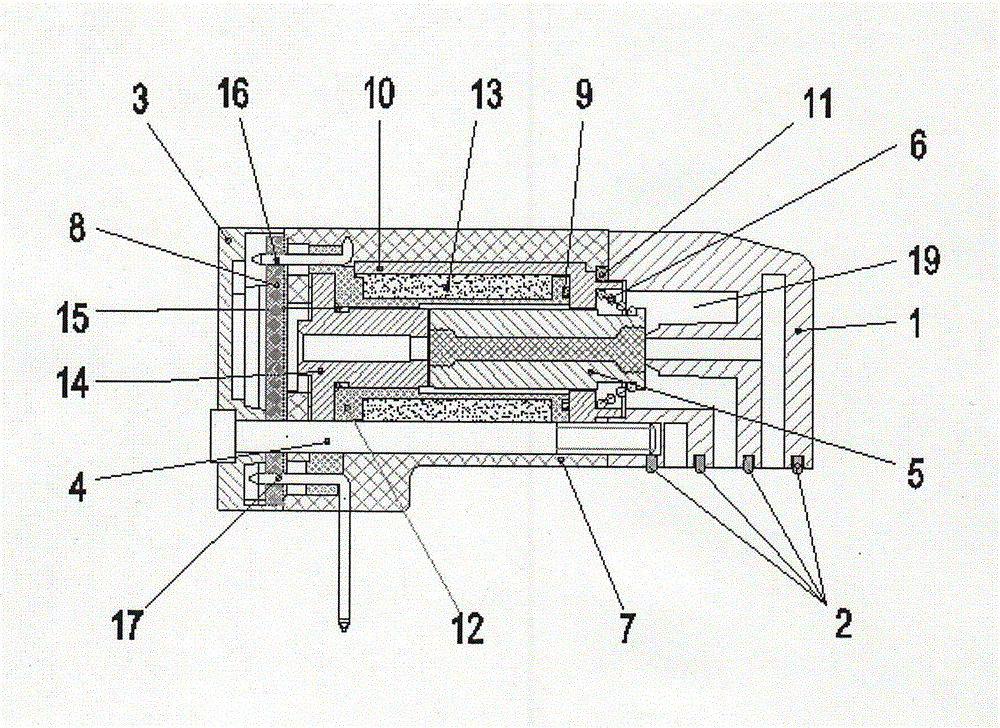 Micro solenoid valve with low power consumption