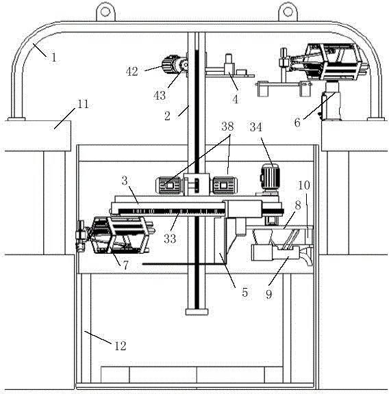 Apparatus for Ladle Working Lining Construction