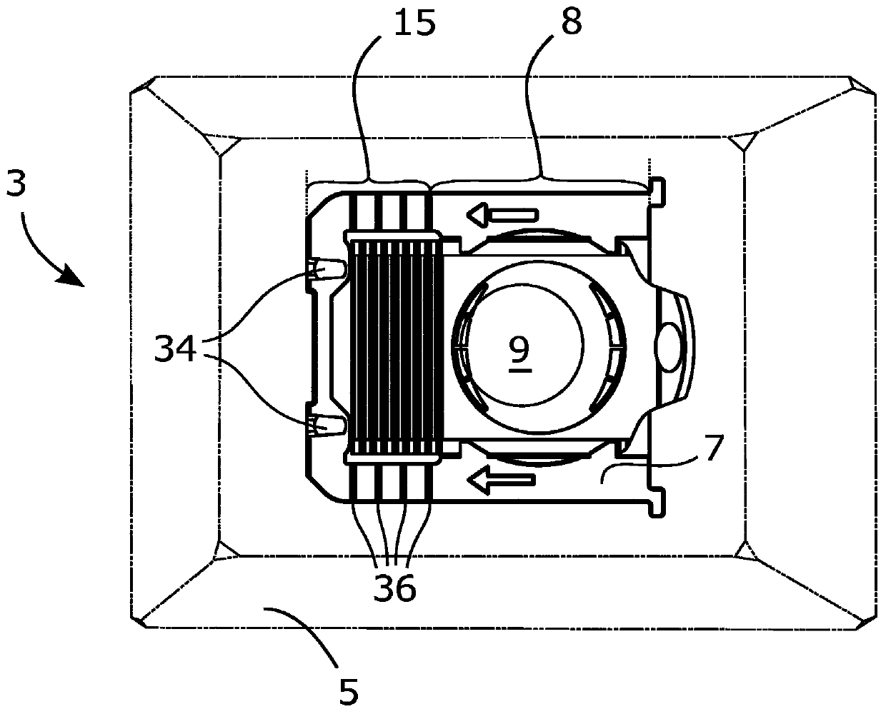 Holder for vacuum cleaner dust container