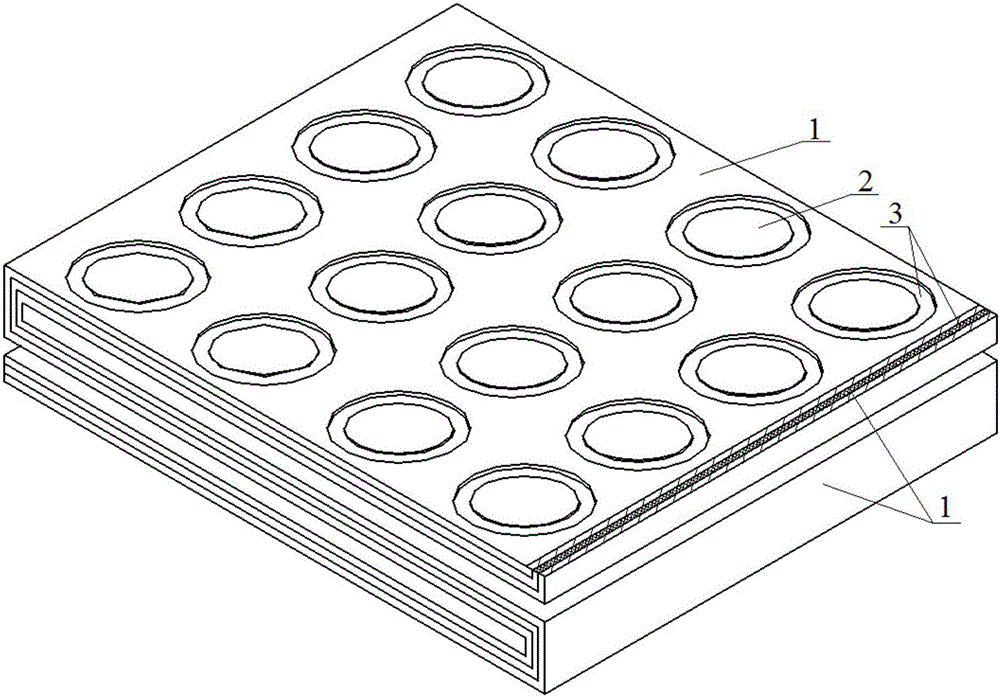 Acoustic metamaterial suspension vibration isolation structure