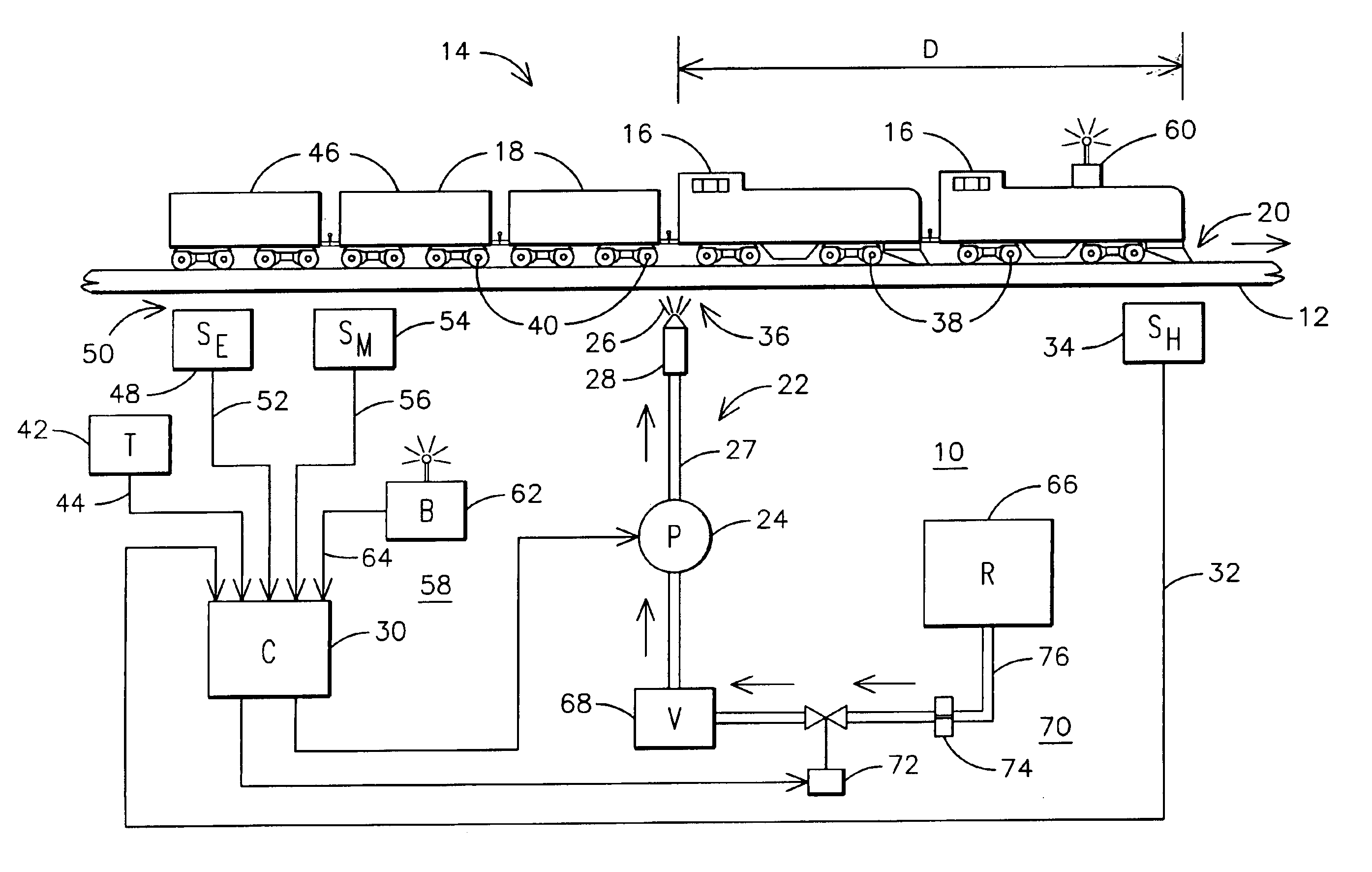 Wayside rail lubrication apparatus and method