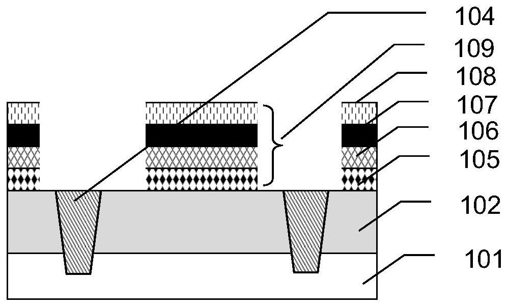 High density phase change memory and preparation method thereof