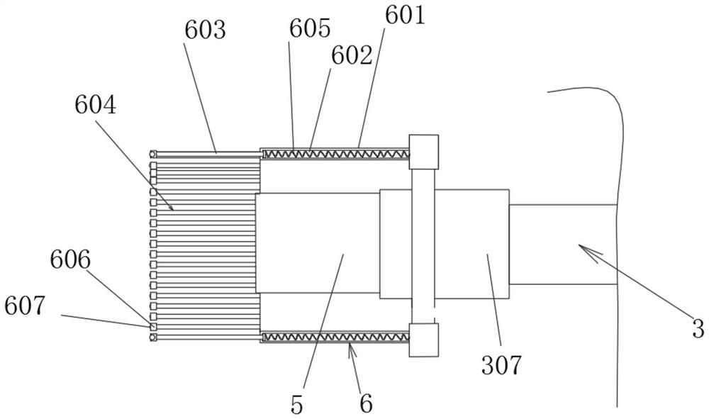 Contact type workpiece wired measuring head for numerical control milling machine