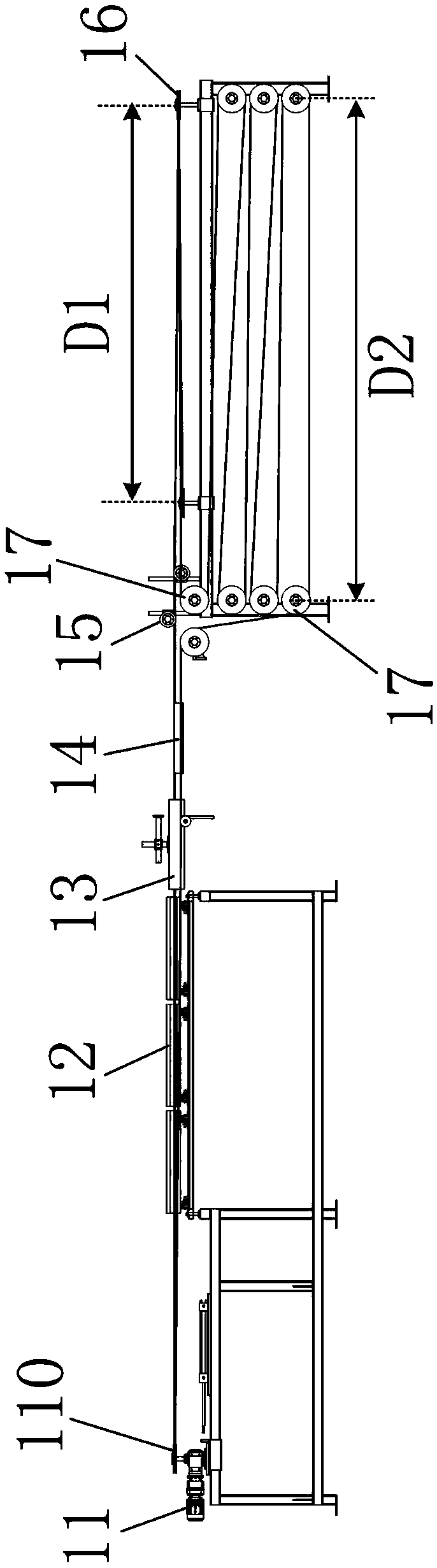 A wire saw injection molding machine