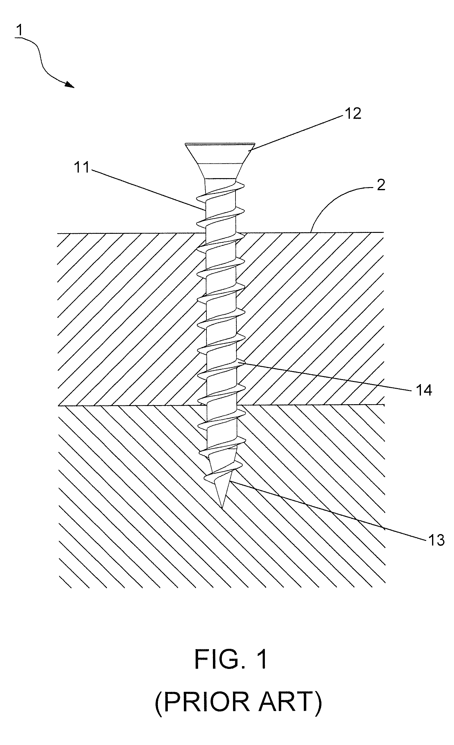 Screw capable of rapidly drilling and cutting