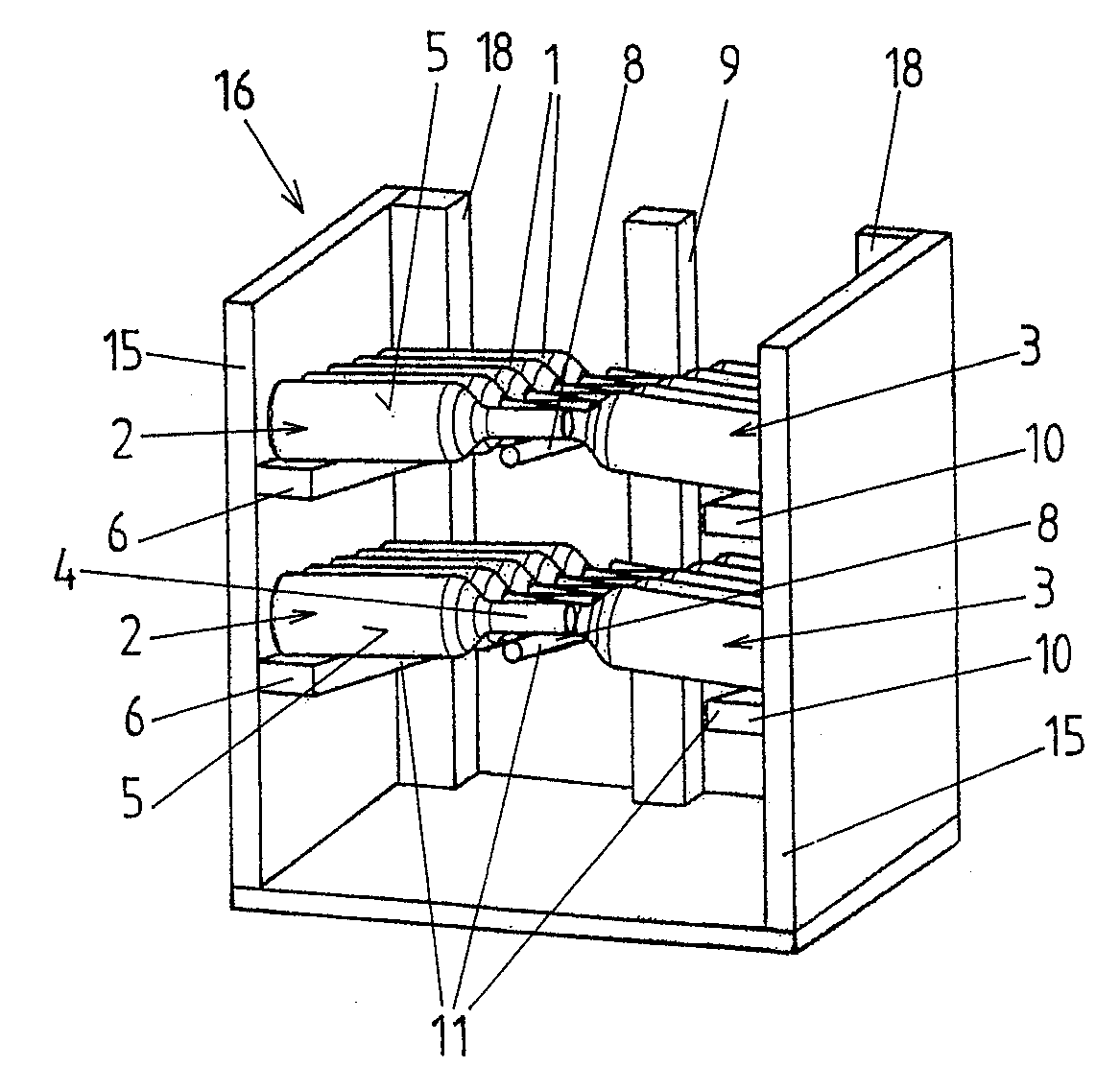 Bottle storage device