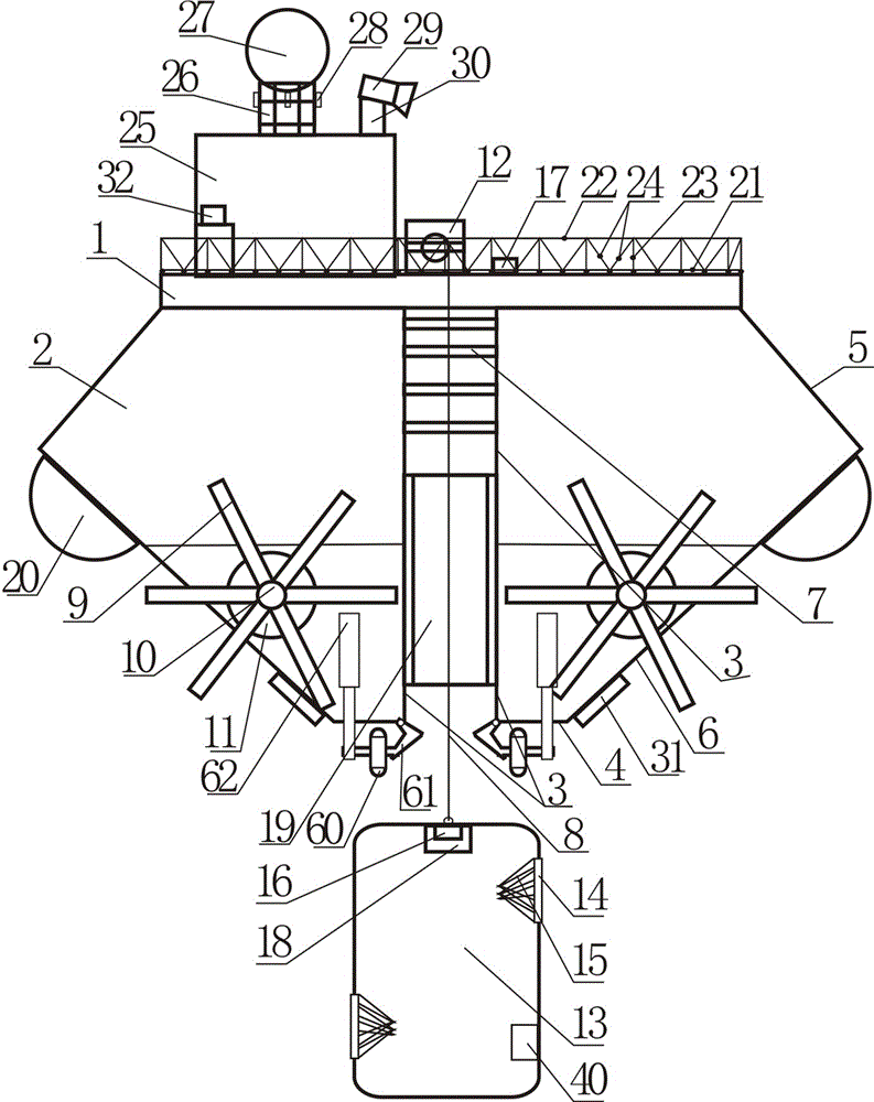 Roller type fishing boat for luring fish by fishy smell