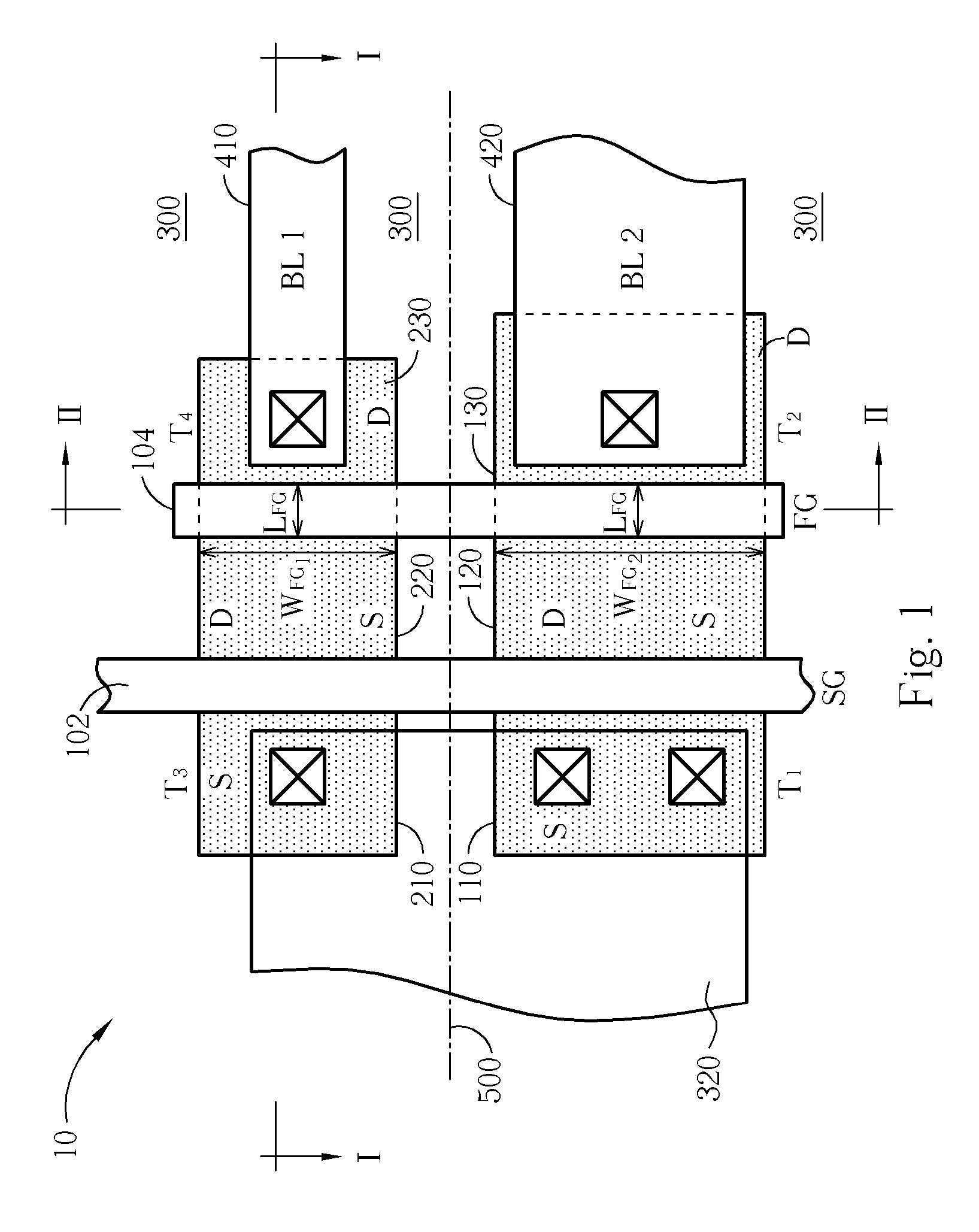 Single poly non-volatile memory