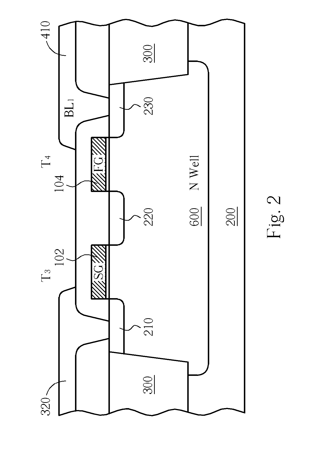 Single poly non-volatile memory