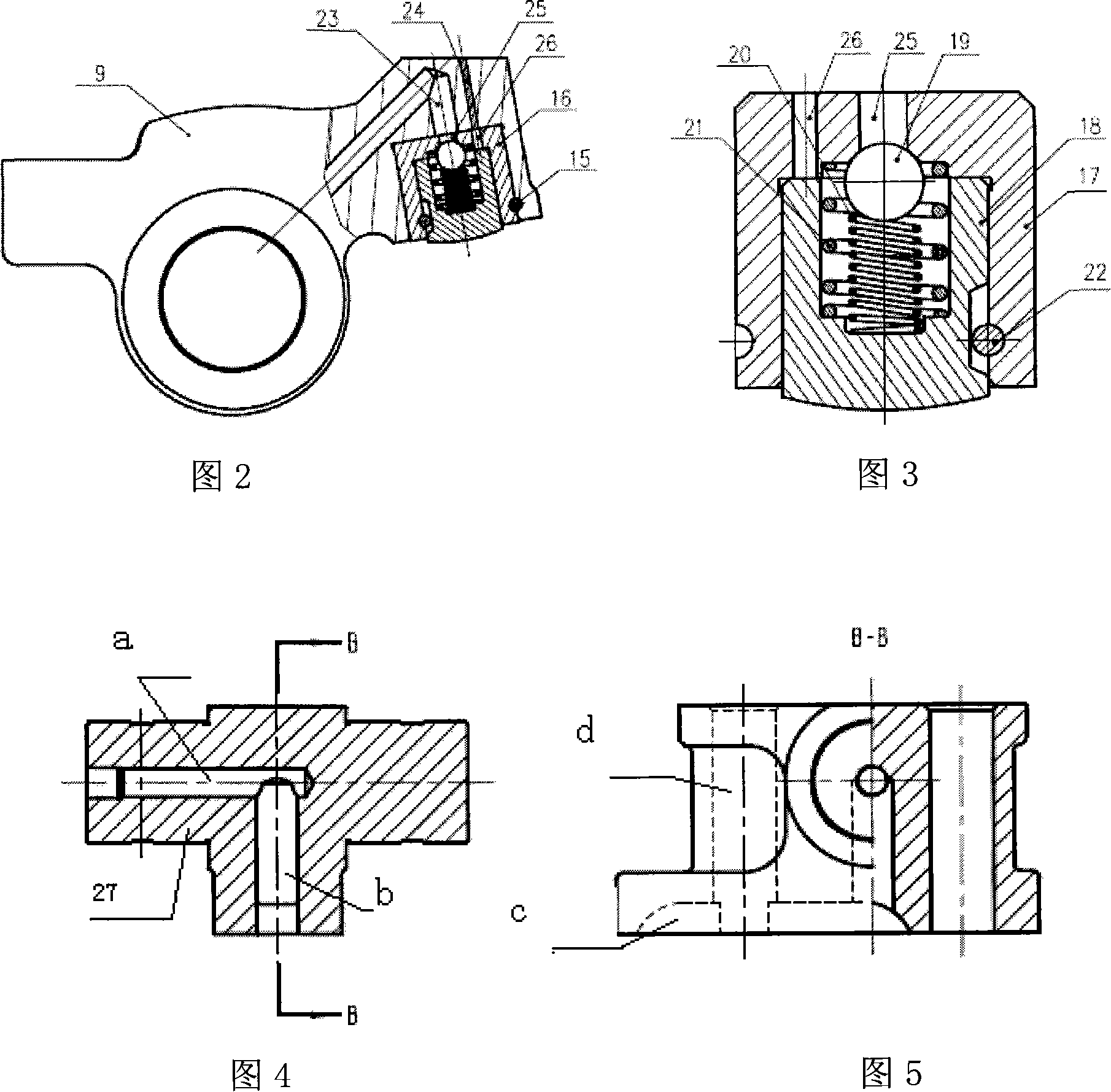 Exhaust valve braking device