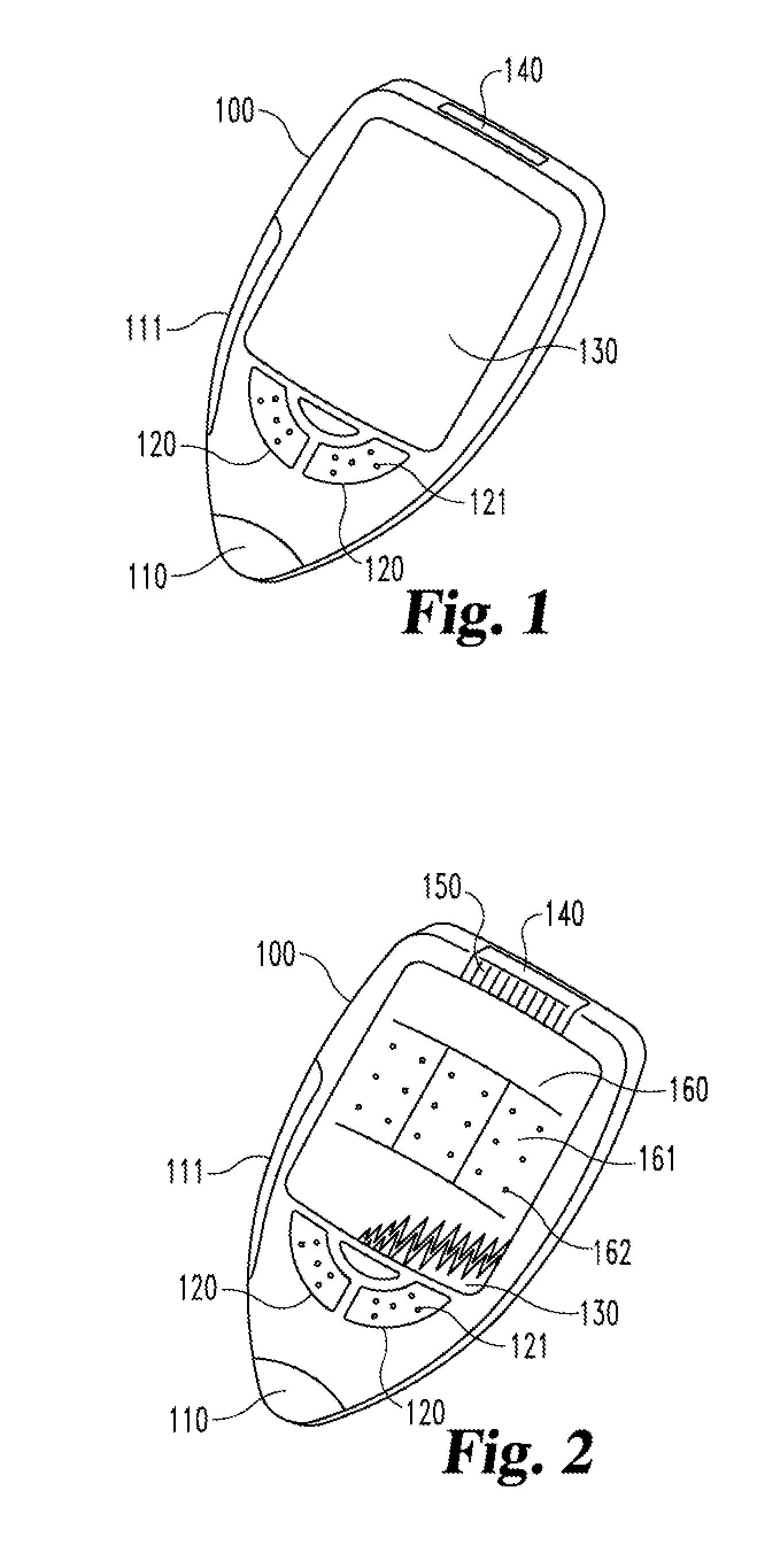 Medical device for visually impaired users and users not visually impaired