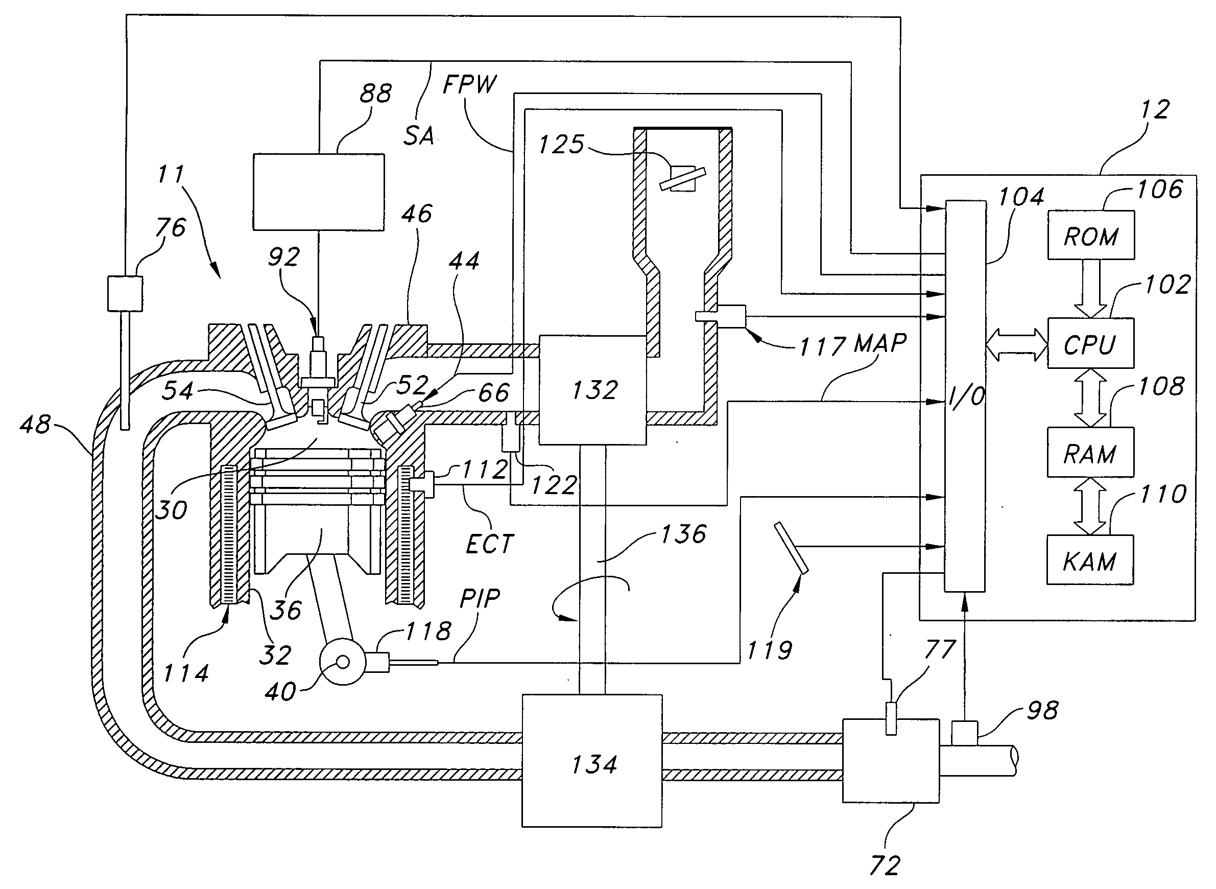 Turbo-lag compensation system having an ejector