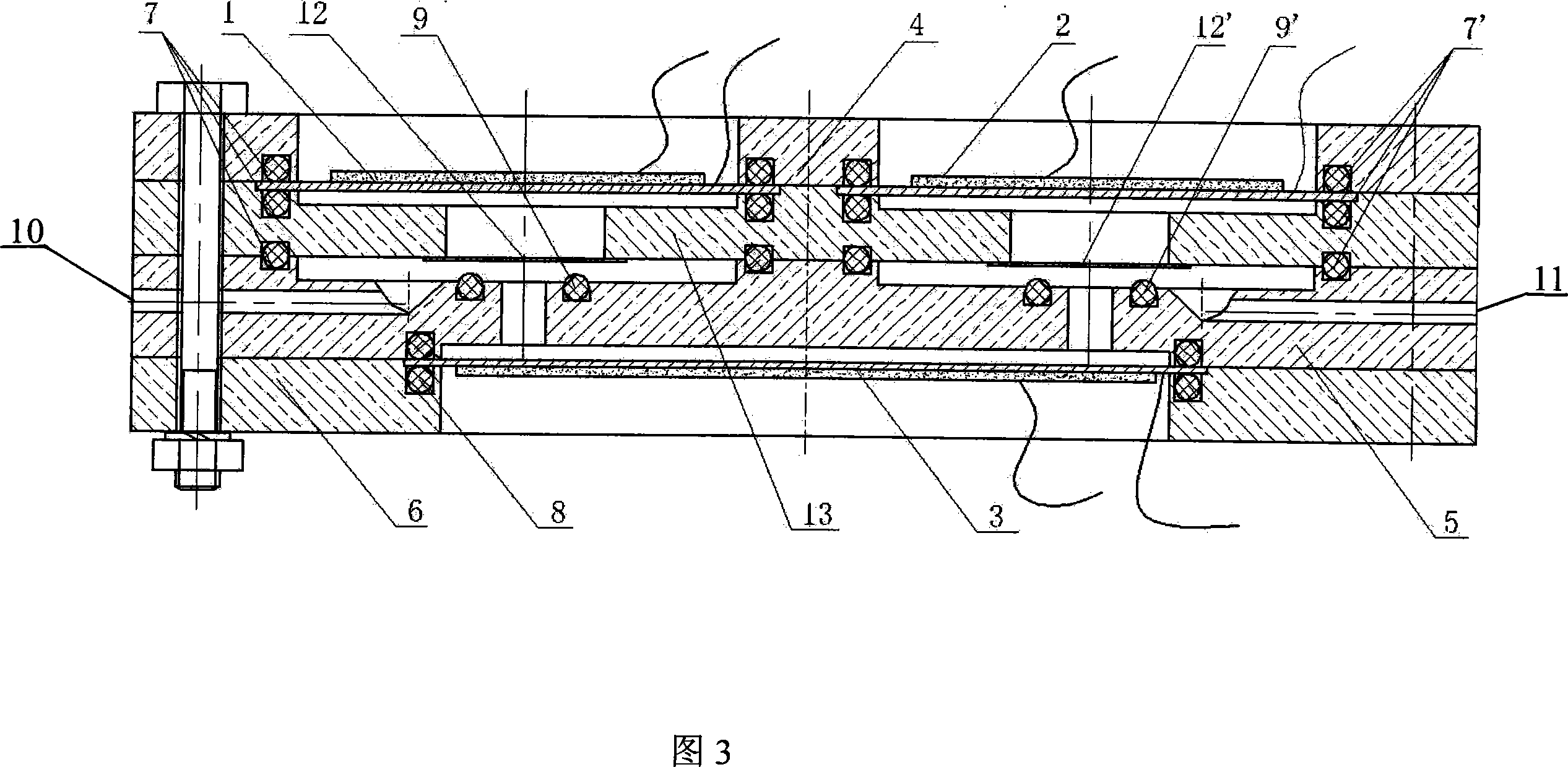 Piezoelectric oscillator active valve type piezoelectric pump