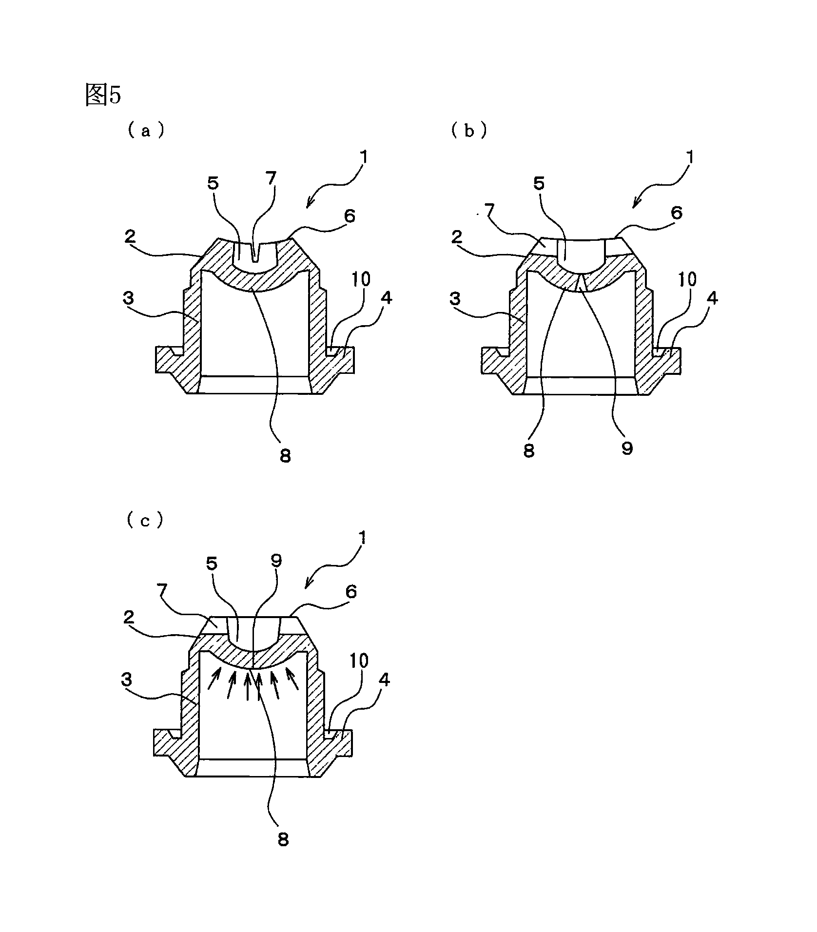 Inner plug and container with the inner plug