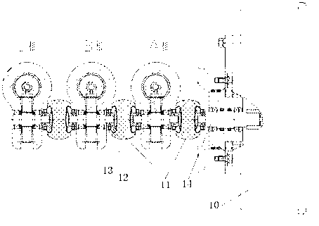 Rotary insulator and isolating switch