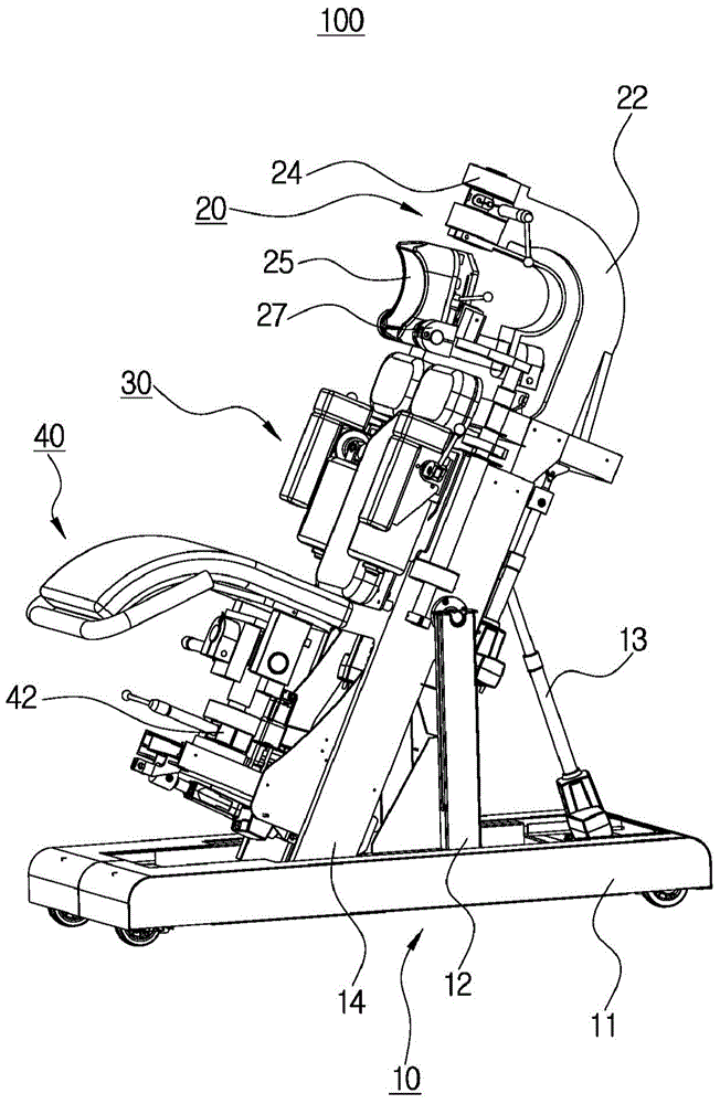 Correcting device for orthopedics