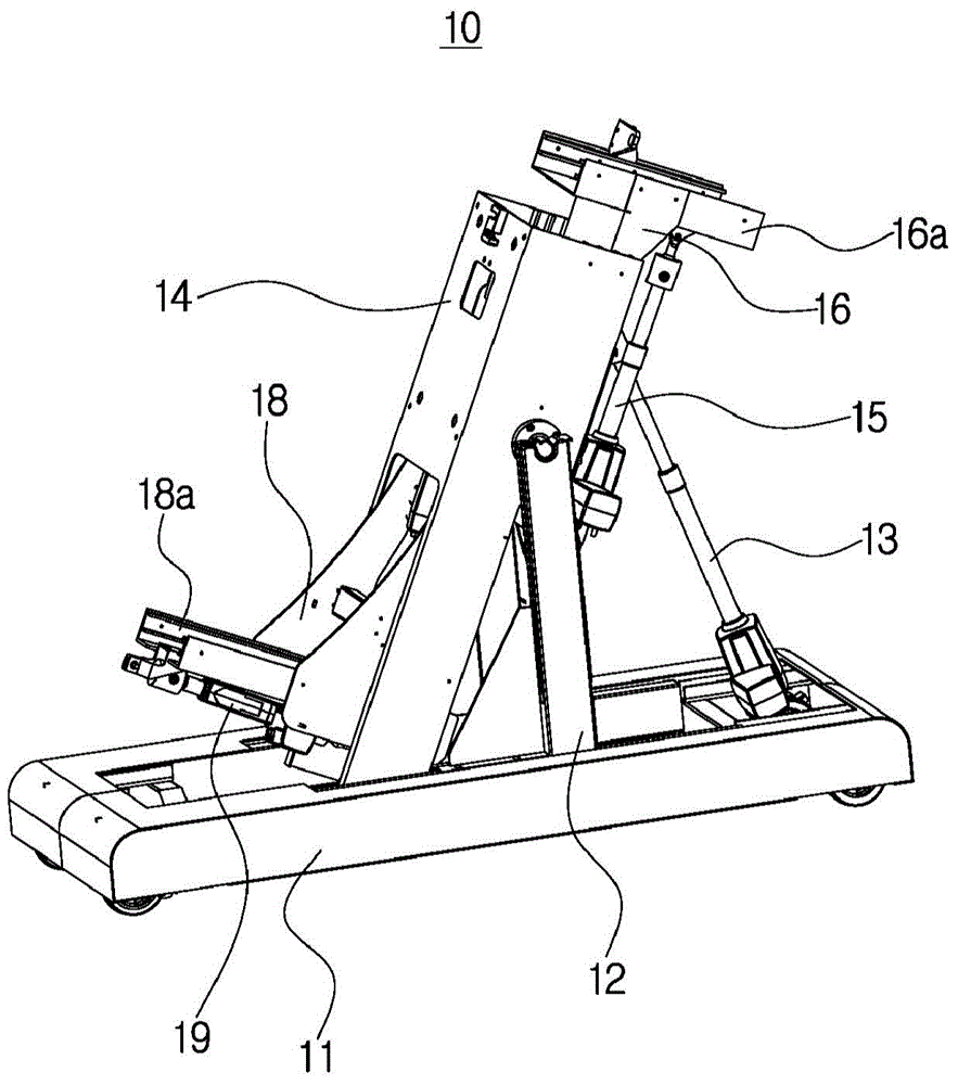 Correcting device for orthopedics