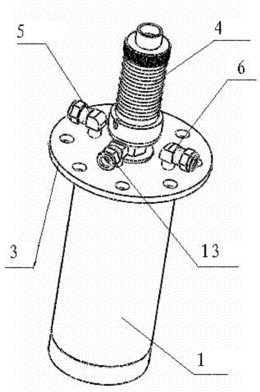 Self-cleaning microwave antenna with resistance to high temperature and corrosion