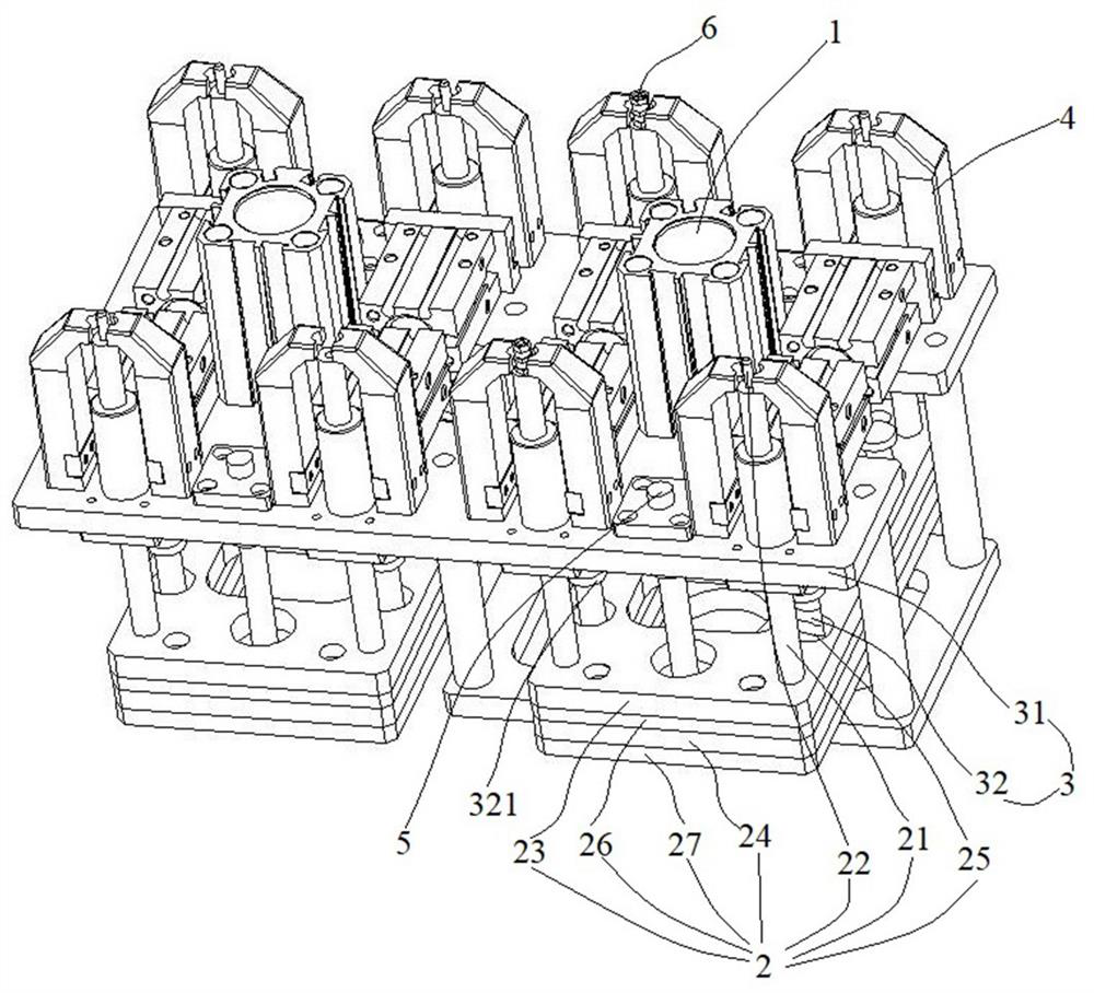 Nut embedding device