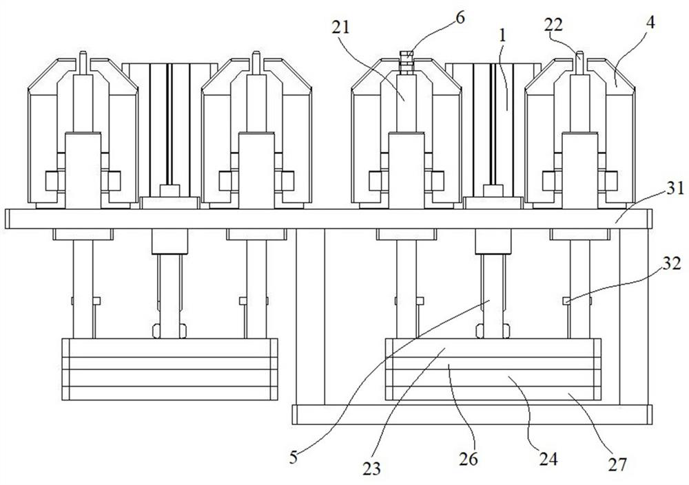 Nut embedding device