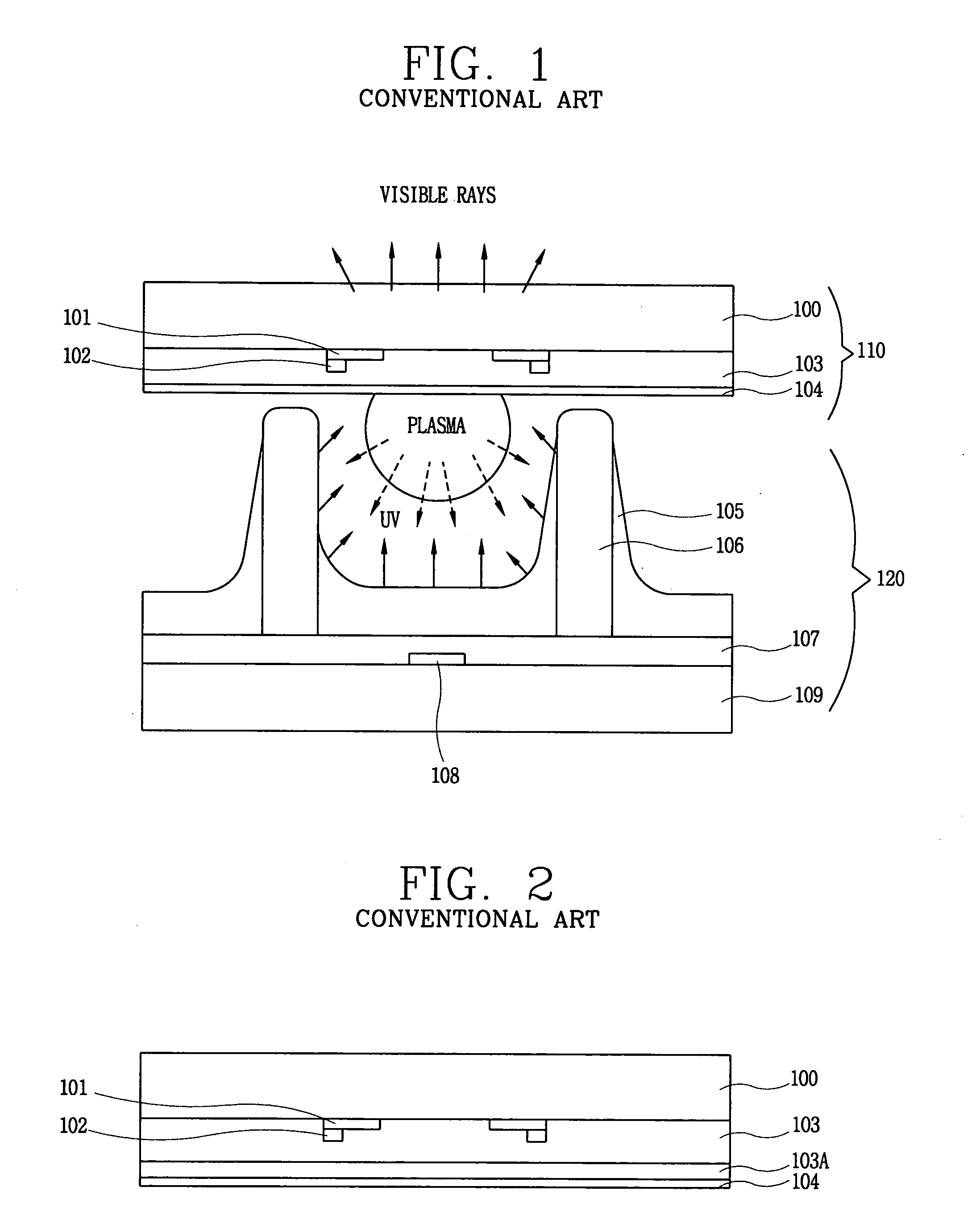 Front substrate of plasma display panel and fabricating method thereof