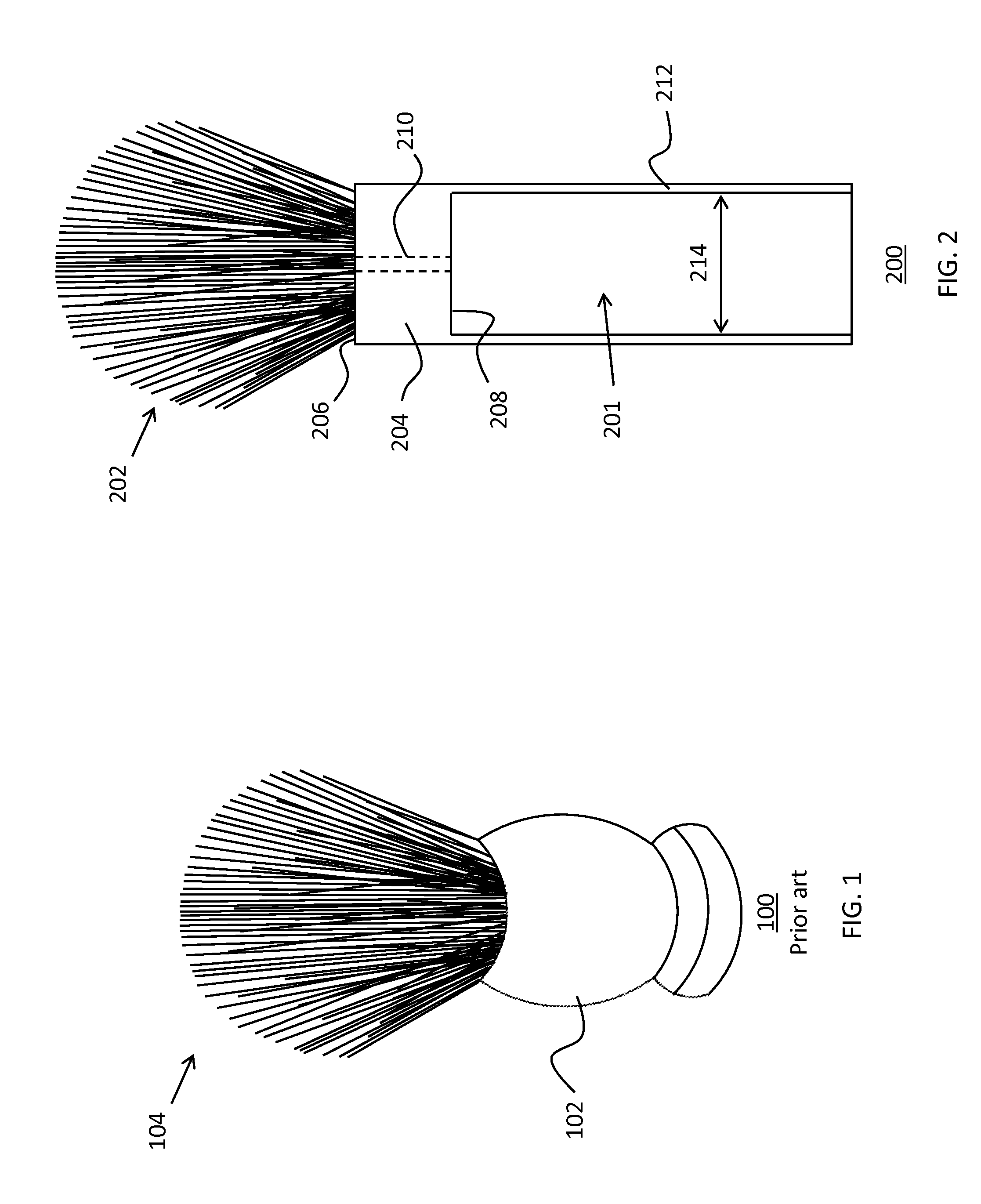 Self-foaming shaving brush