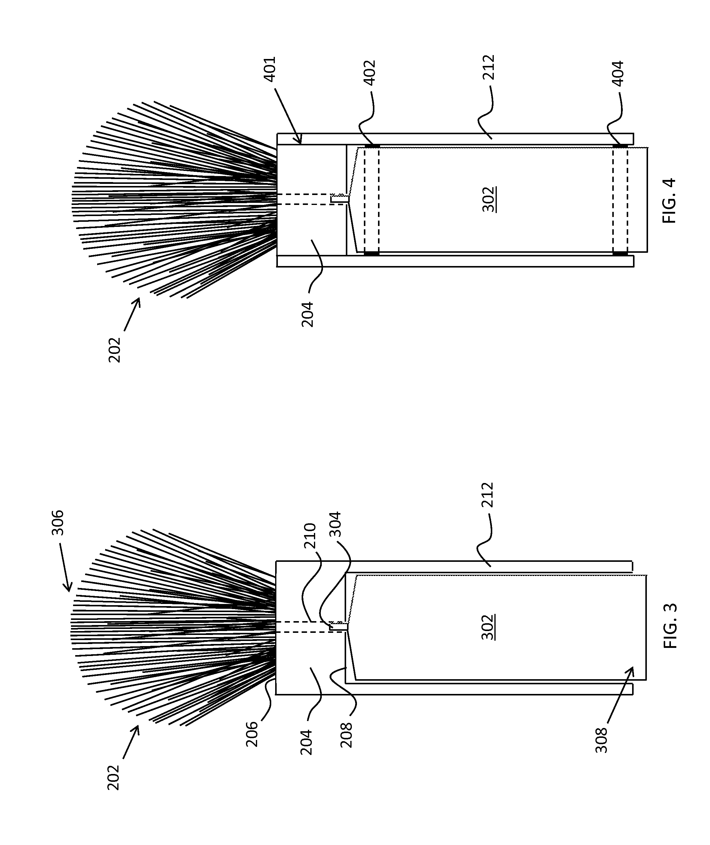 Self-foaming shaving brush