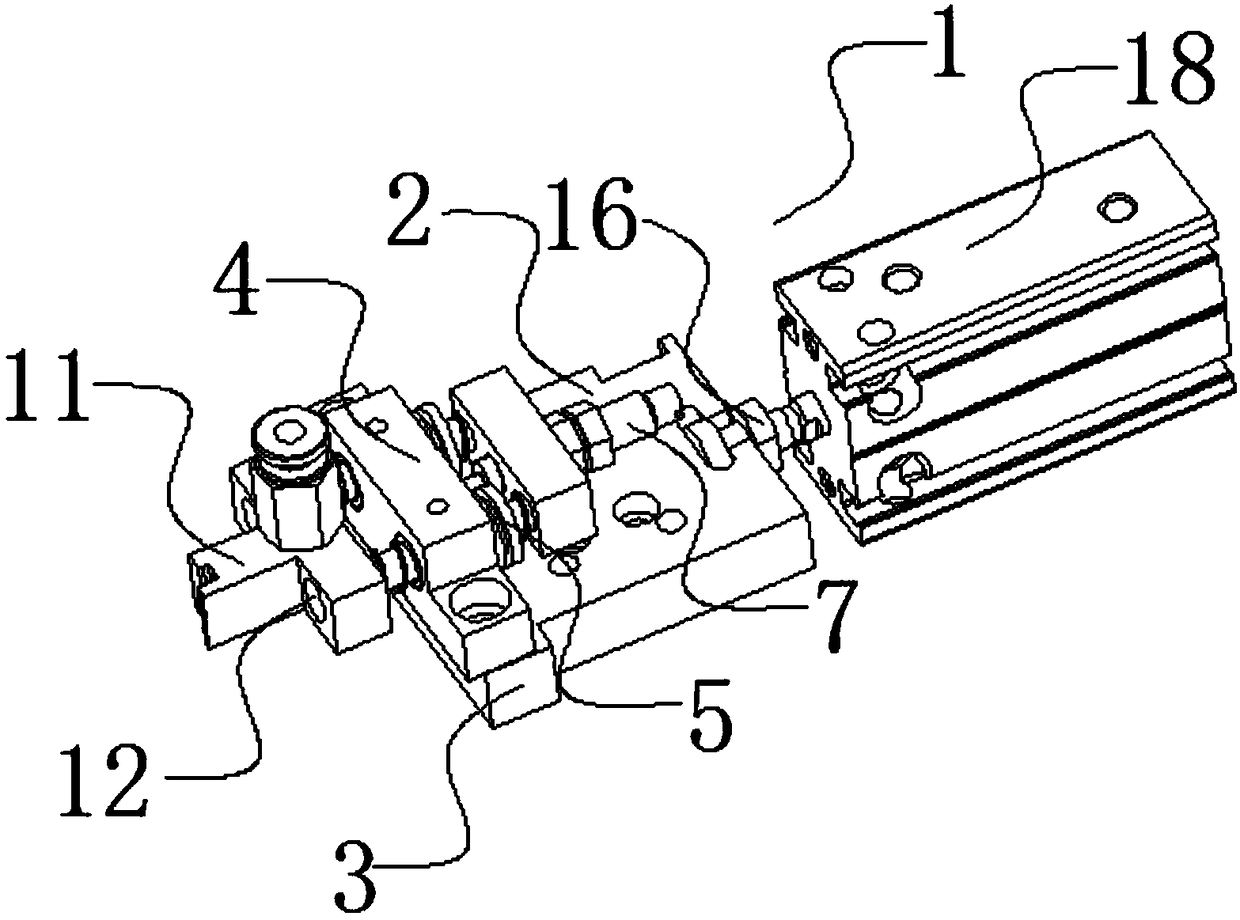 Vibration device used in plastic raw material production process